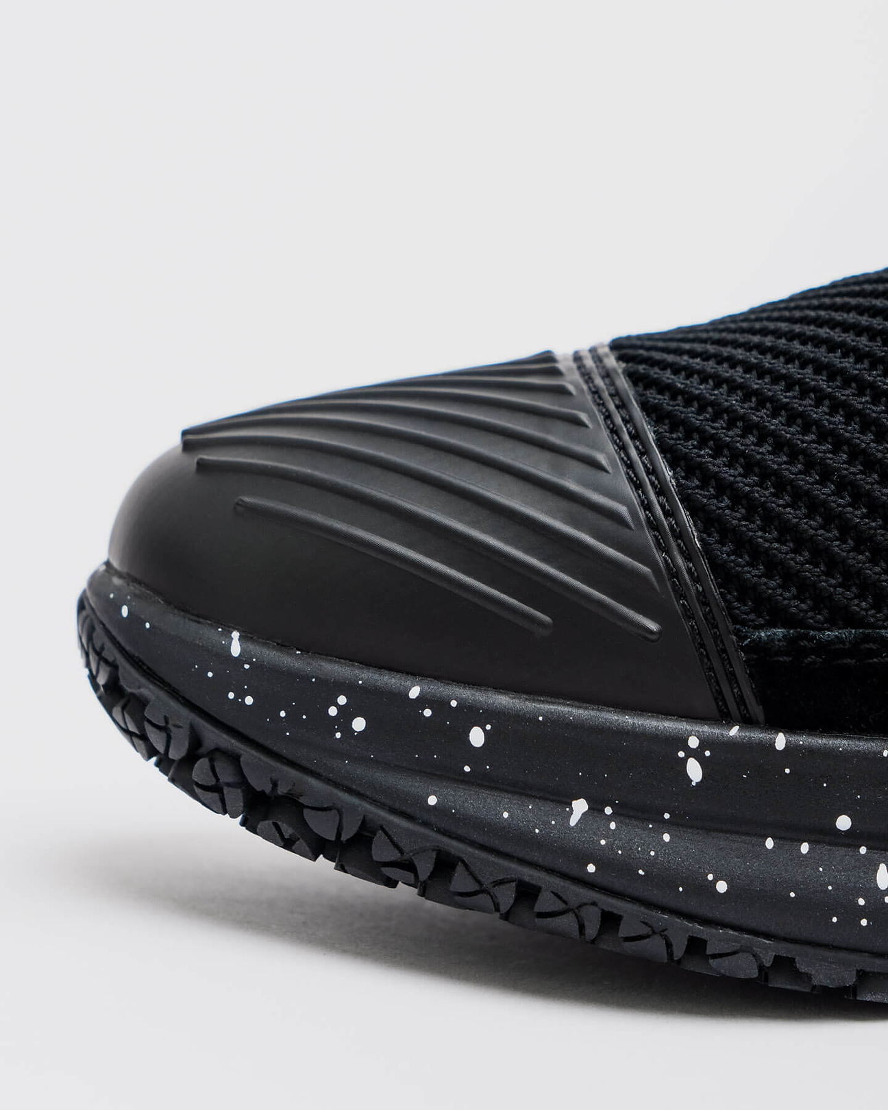 ROVR Mid Black Speckle Premium Lightweight Non-Slip Shoes | Snibbs