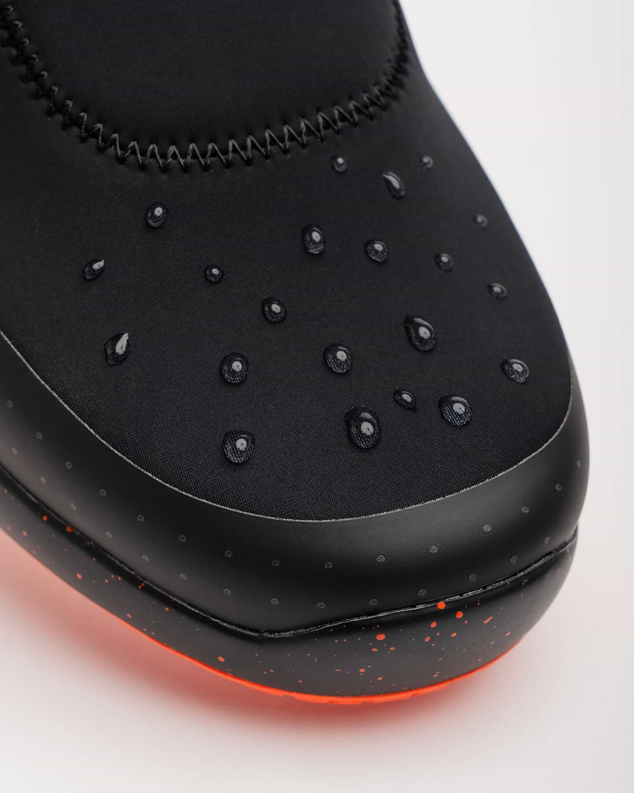 S.L.A.C.K　MT SPACE Spacecloud 2.0 Tangerine: Black Work Sneakers - Snibbs