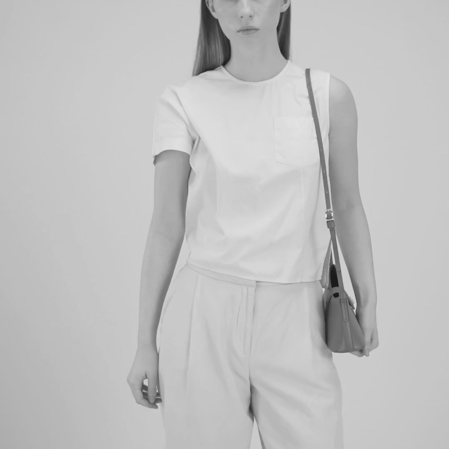 RUTH MINI CROSSBODY NAPPA ECRU