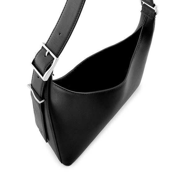 DANNY FLATIRON BAG NAPPA BLACK