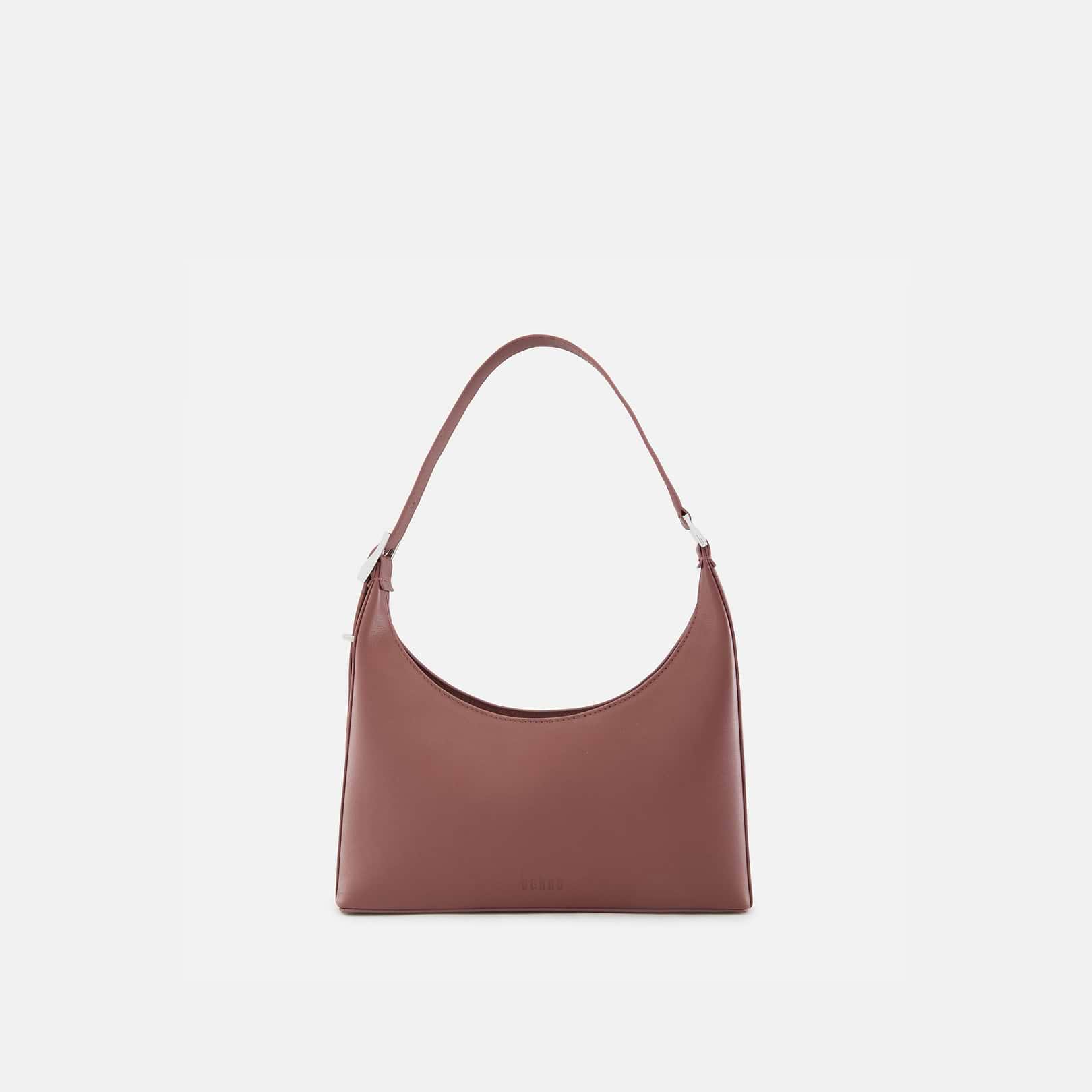 DANNY FLATIRON BAG NAPPA BRICK
