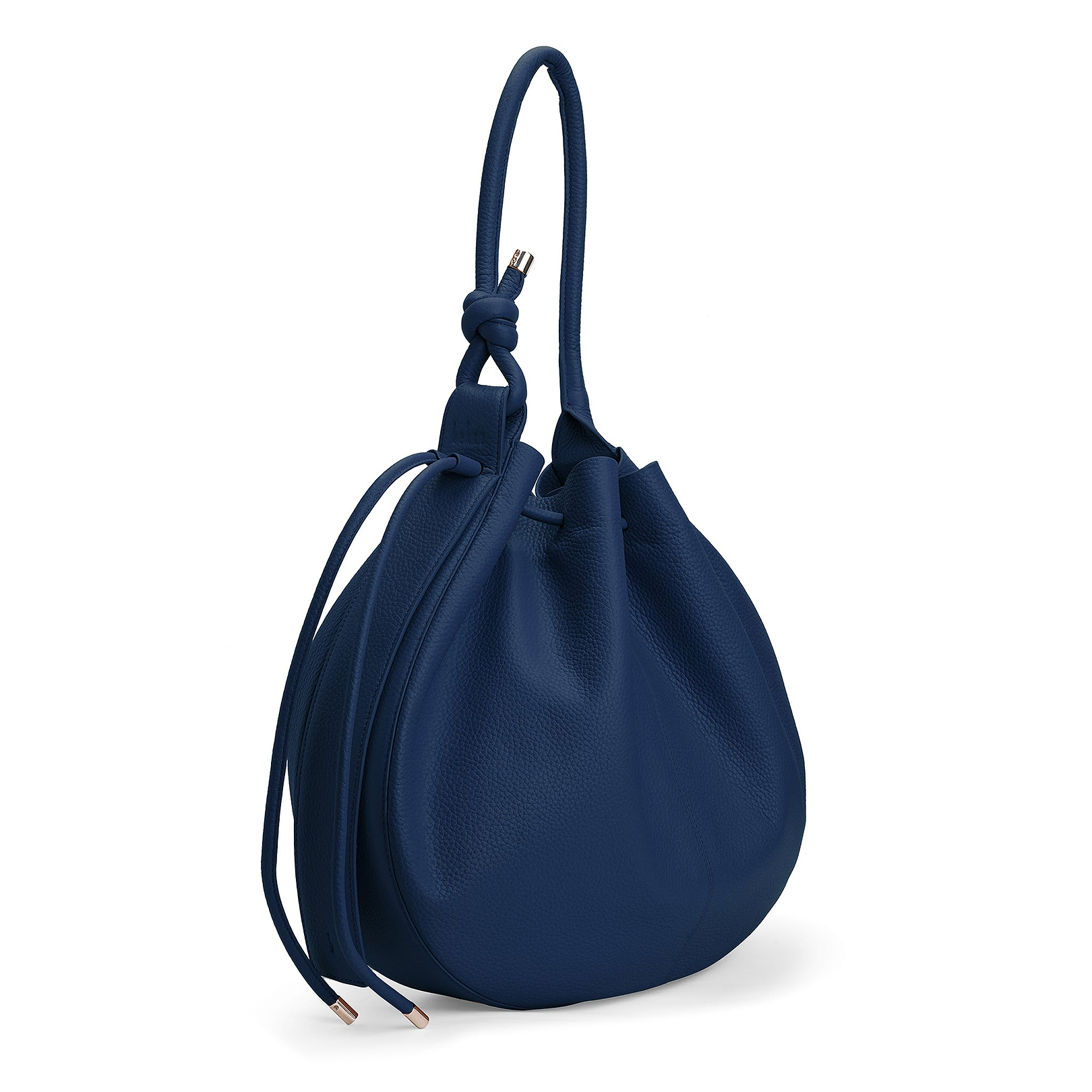 INA BAG LARGE PEBBLE NAVY