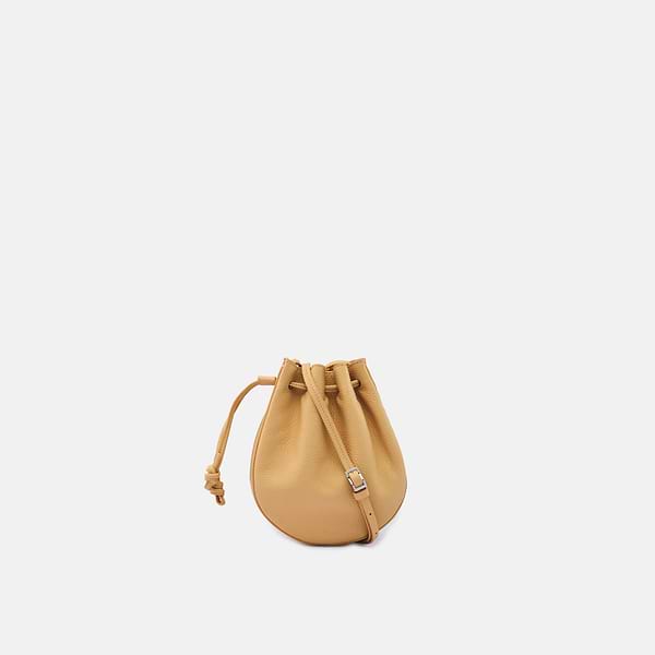 INA MINI CROSSBODY N°2 PEBBLE BISQUE