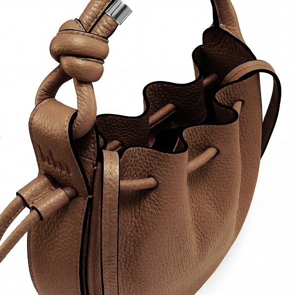 INA MINI CROSSBODY PEBBLE BROWN