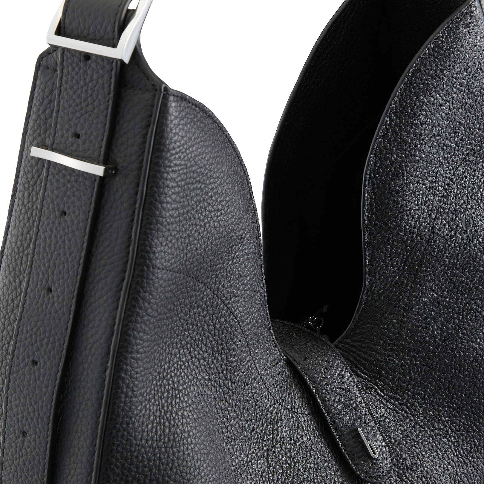 MELINA SHOULDER BAG PEBBLE BLACK