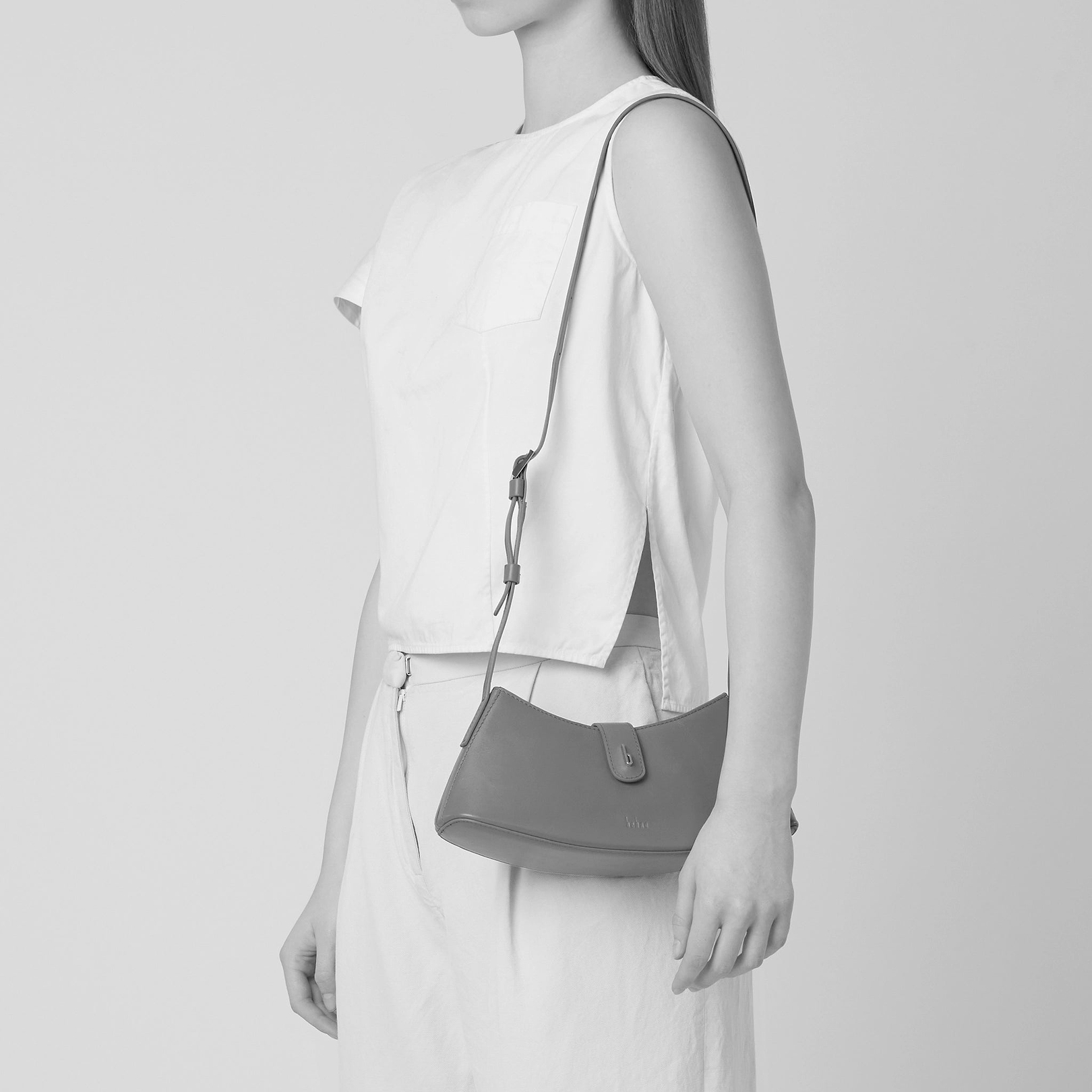RUTH MINI CROSSBODY NAPPA ECRU