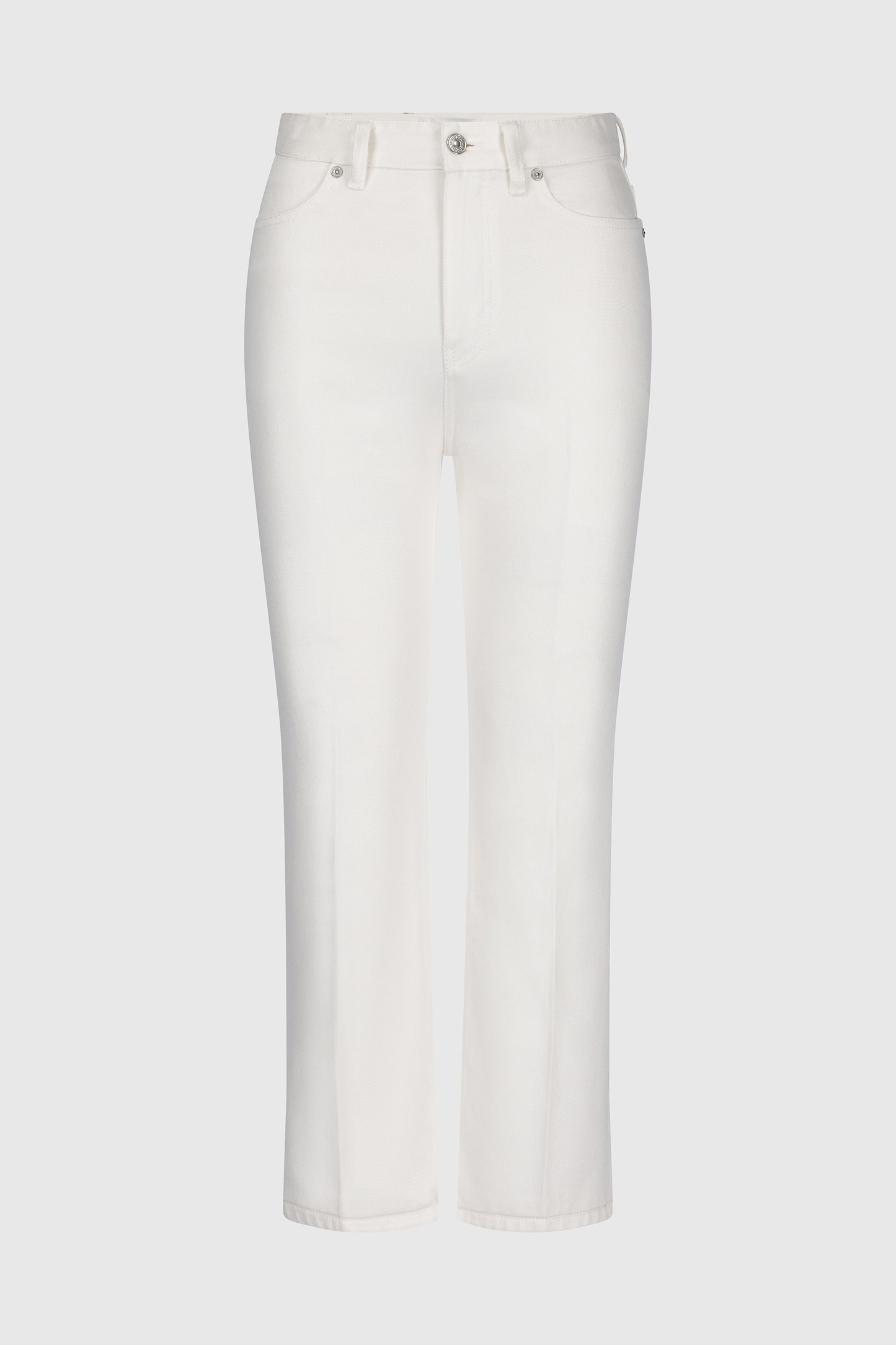 Berenice Cropped Jean In White