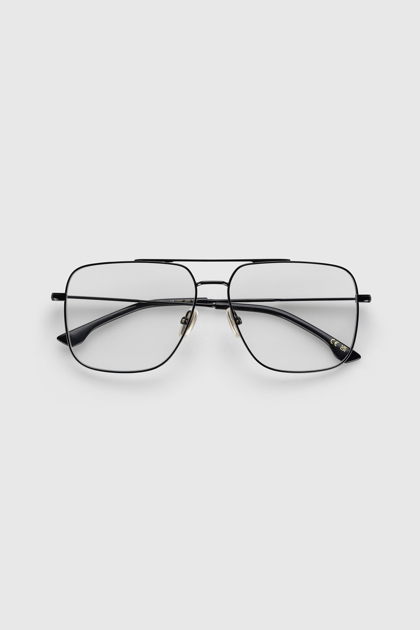 Fine Double Bridge Optical in Black
