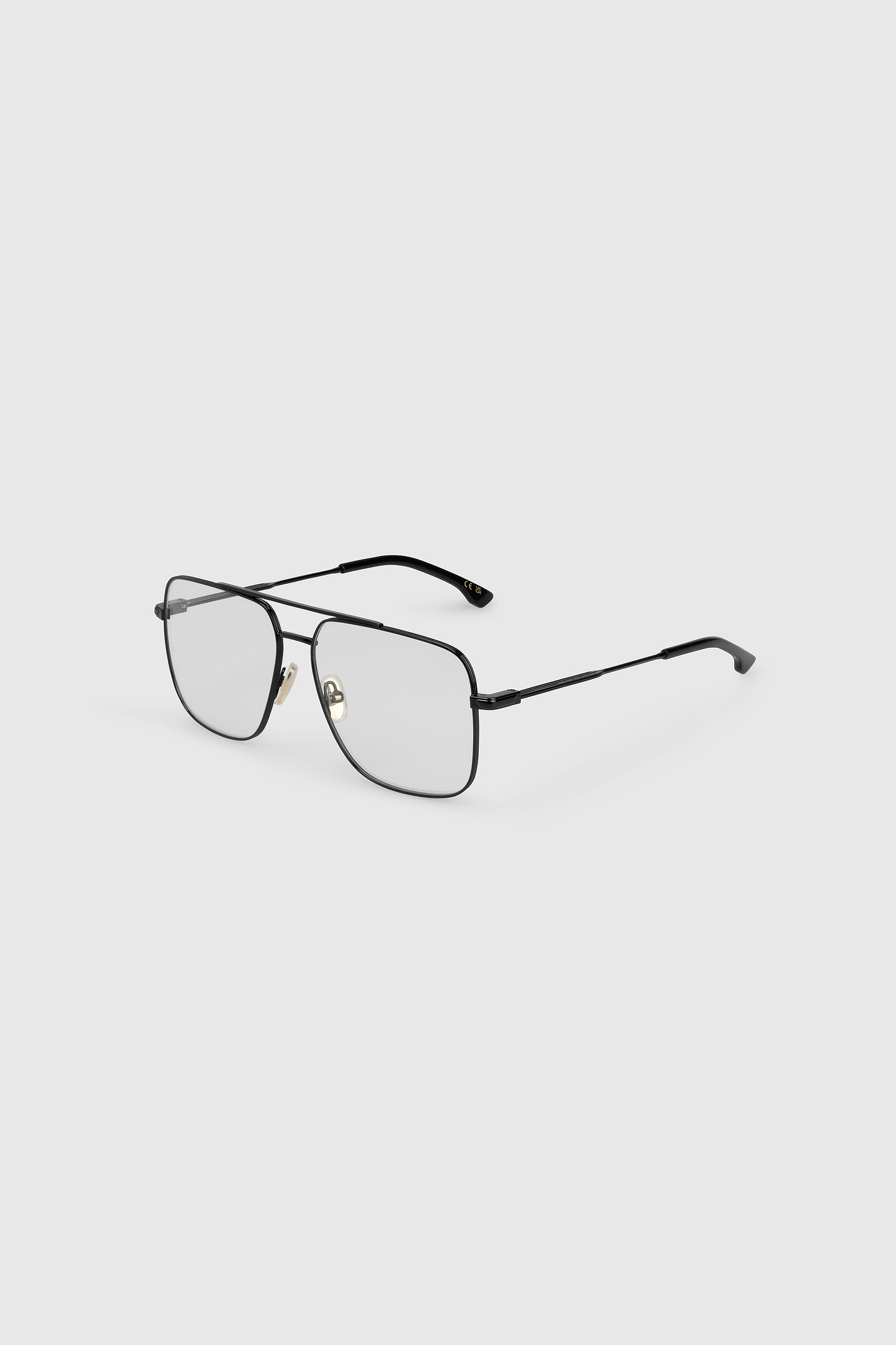 Fine Double Bridge Optical in Black