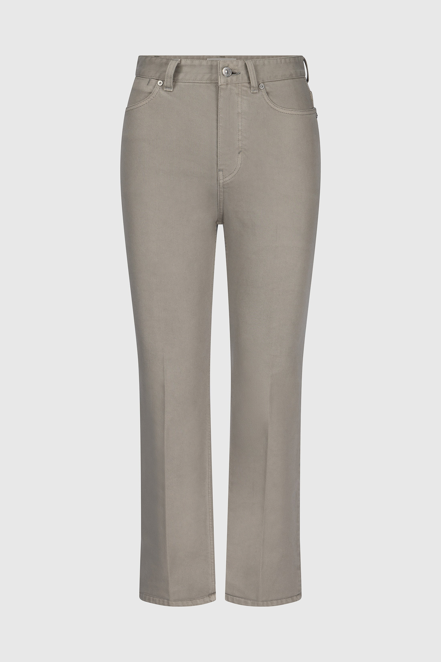 Berenice Cropped Jean In Light Grey