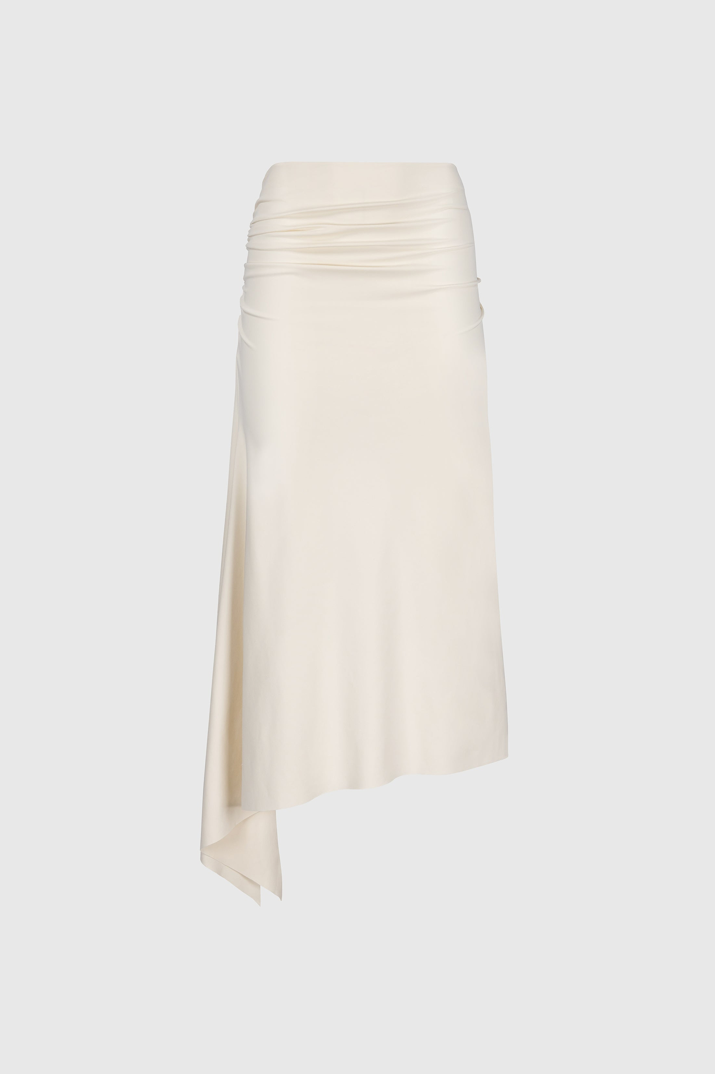 Gathered Skirt In Ivory