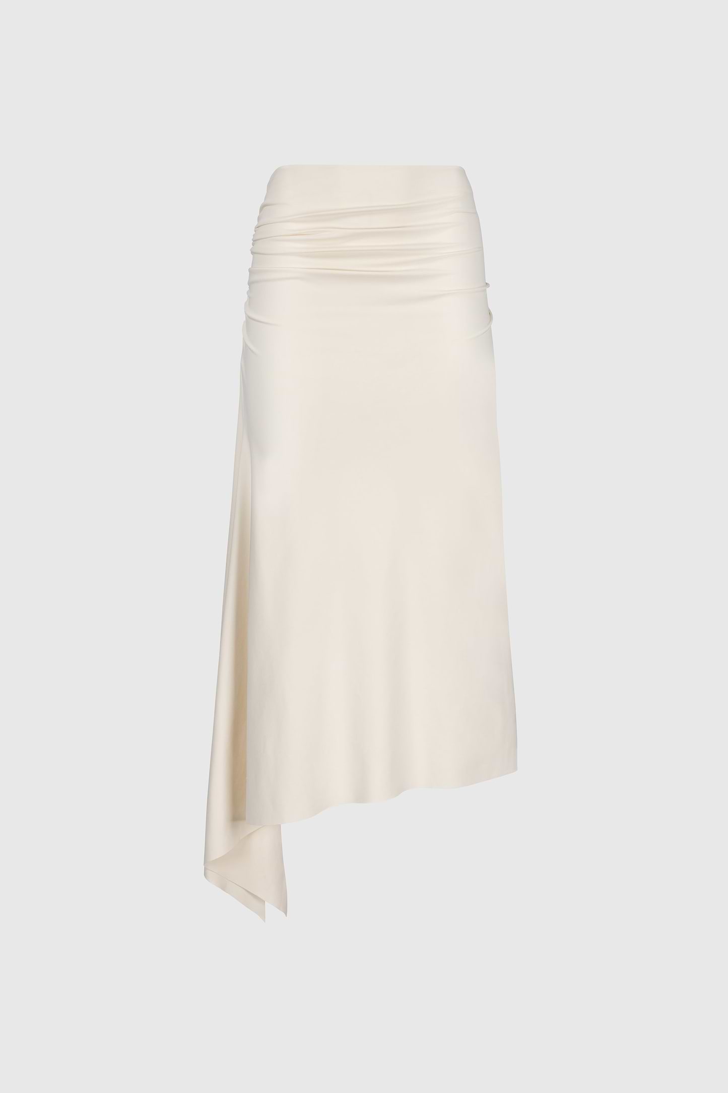 Gathered Skirt In Ivory