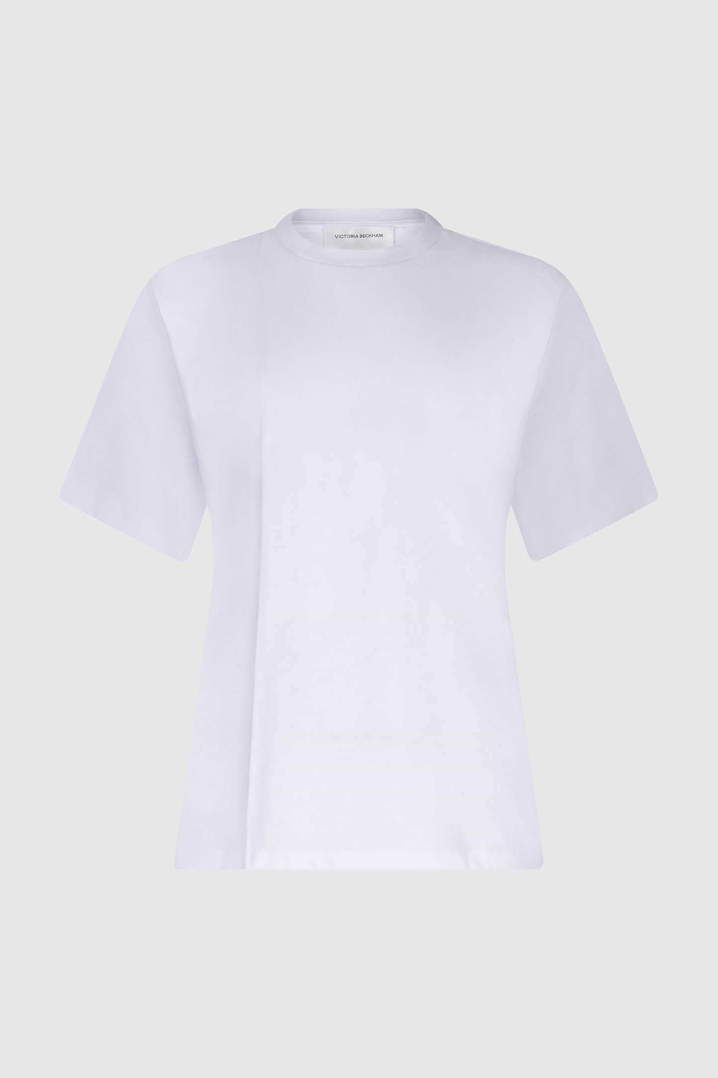 Pleated T-Shirt In White