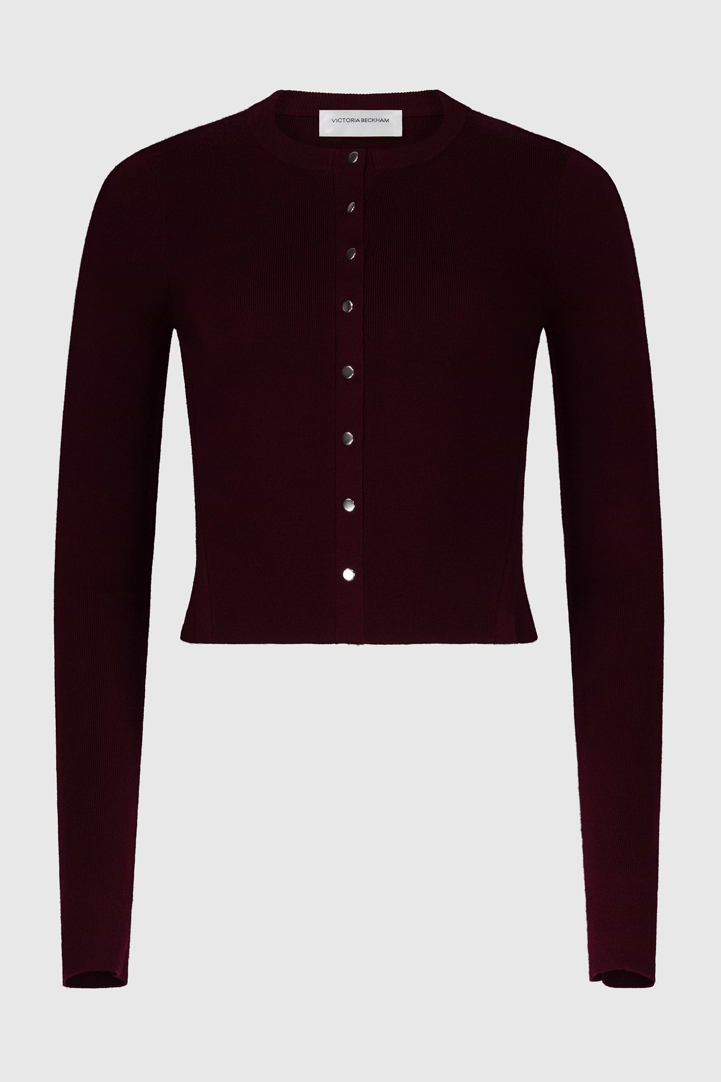 Cardigan In Burgundy