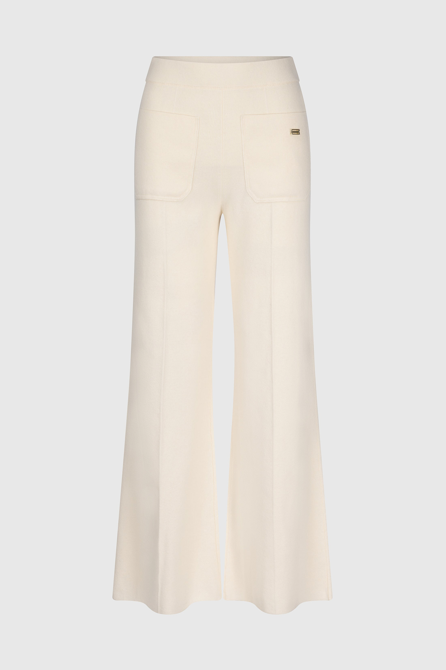 Alina Knitted Trouser In Ivory
