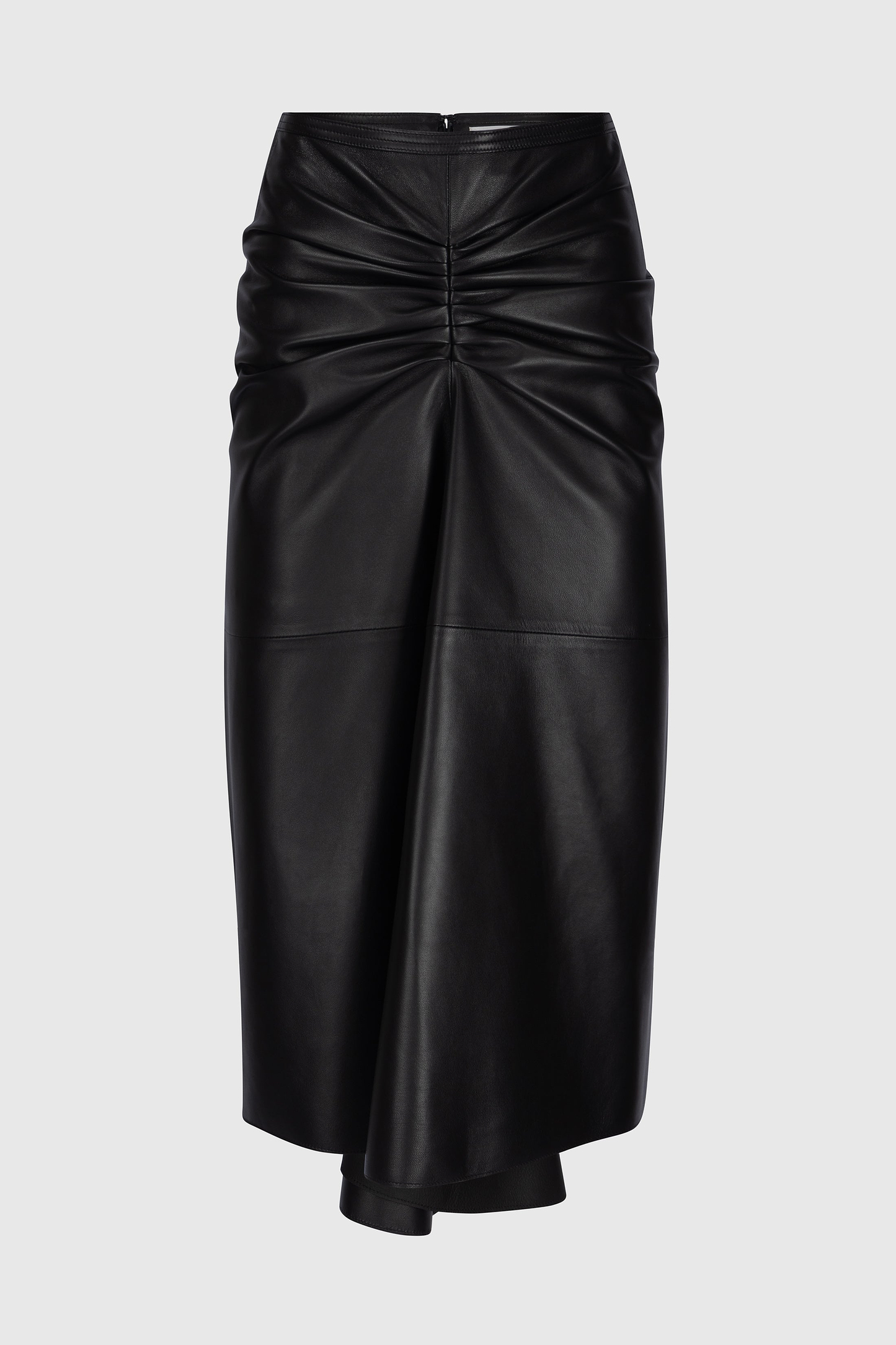 Leather Bela Skirt In Black
