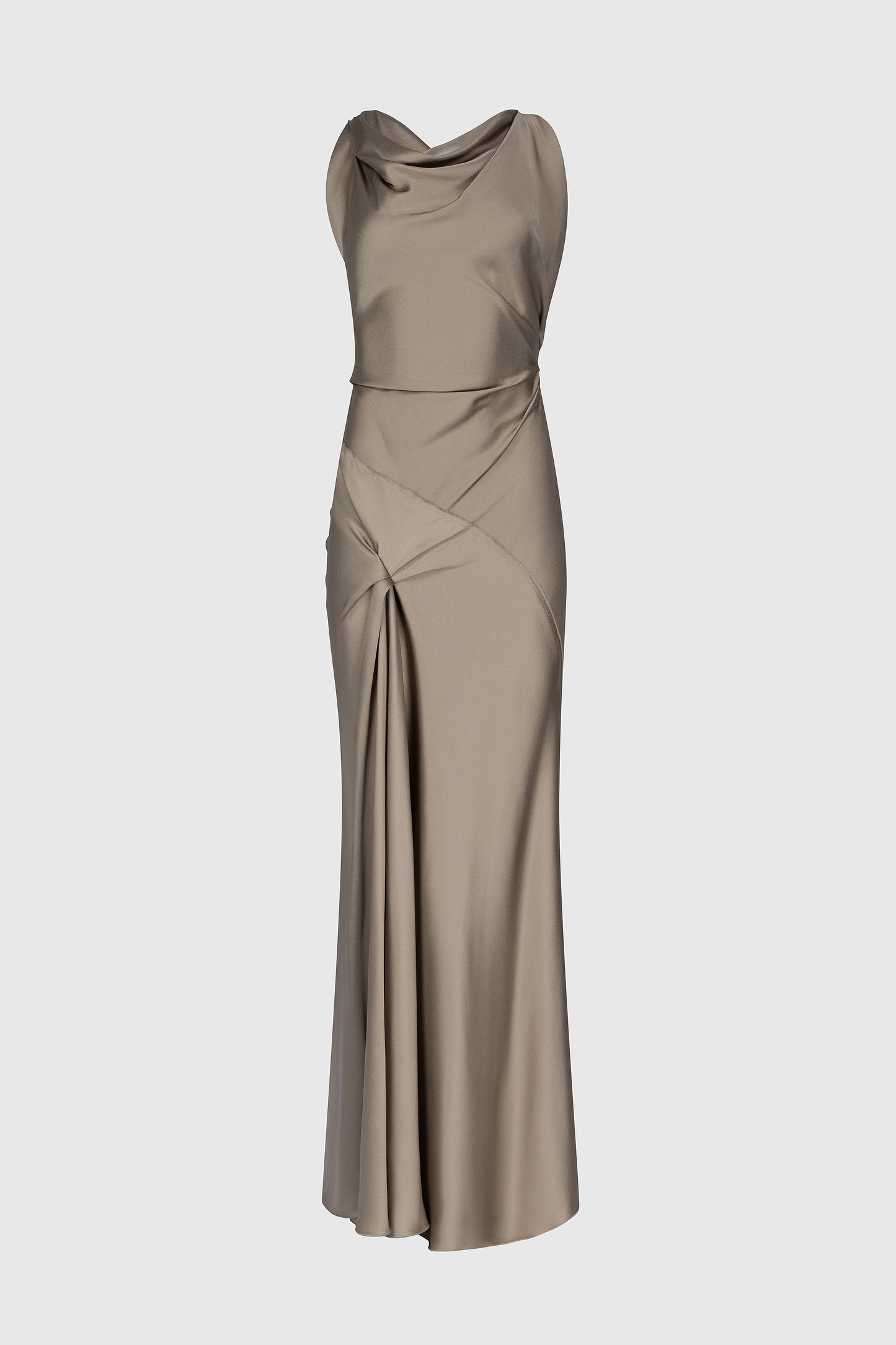 Posy Gown In Light Grey