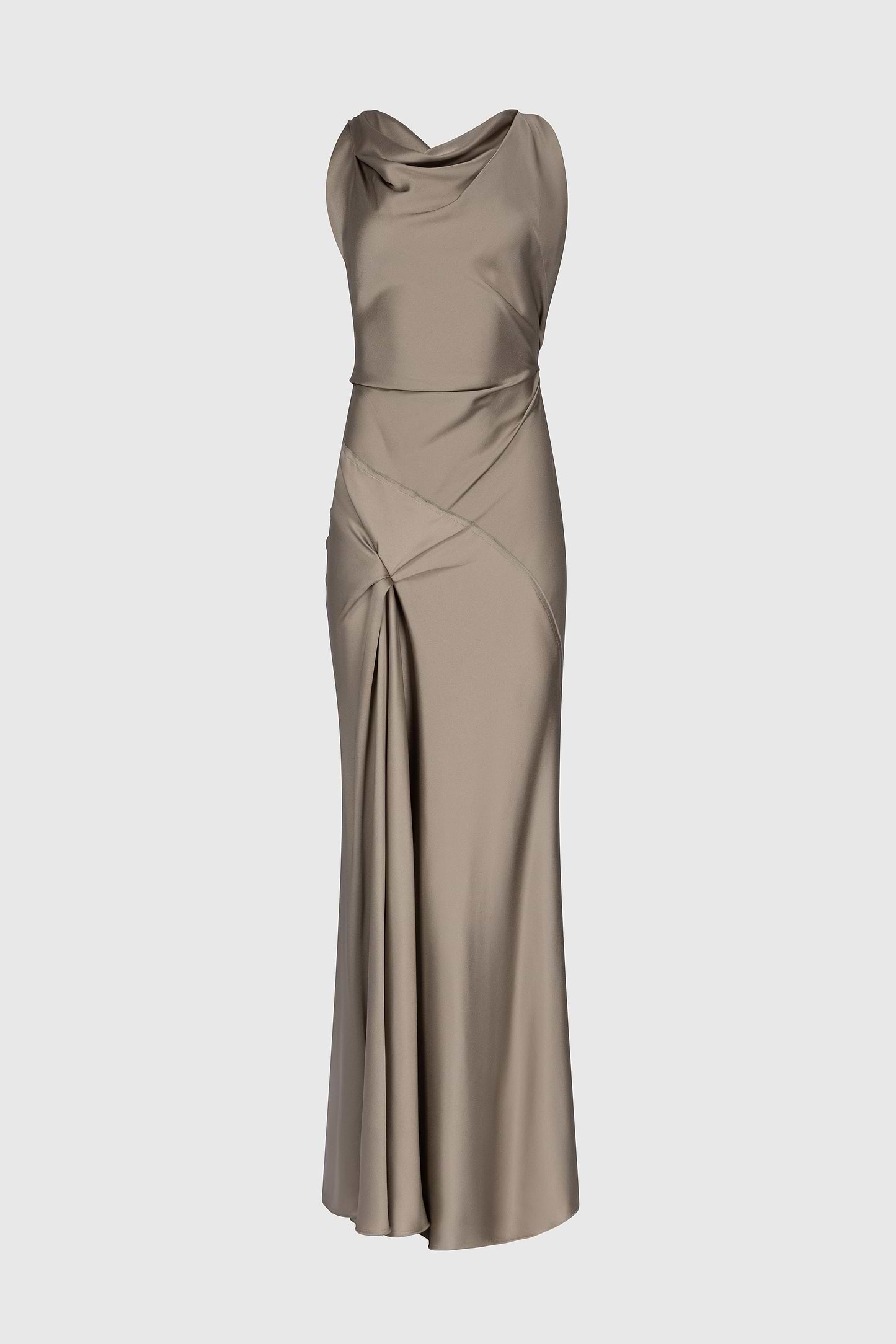 Posy Gown In Light Grey