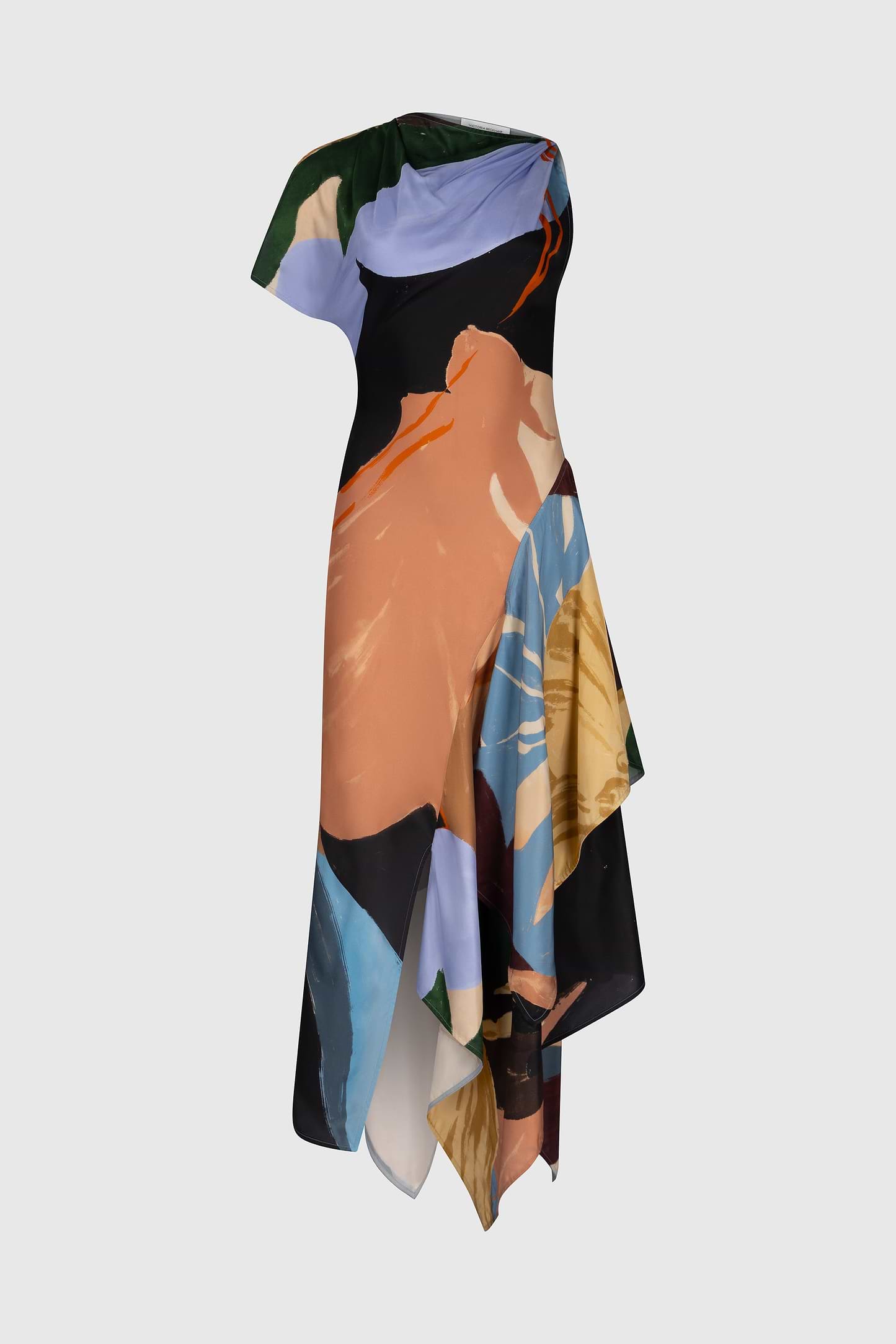 Daphne Midi Dress In Symphony Garden Print