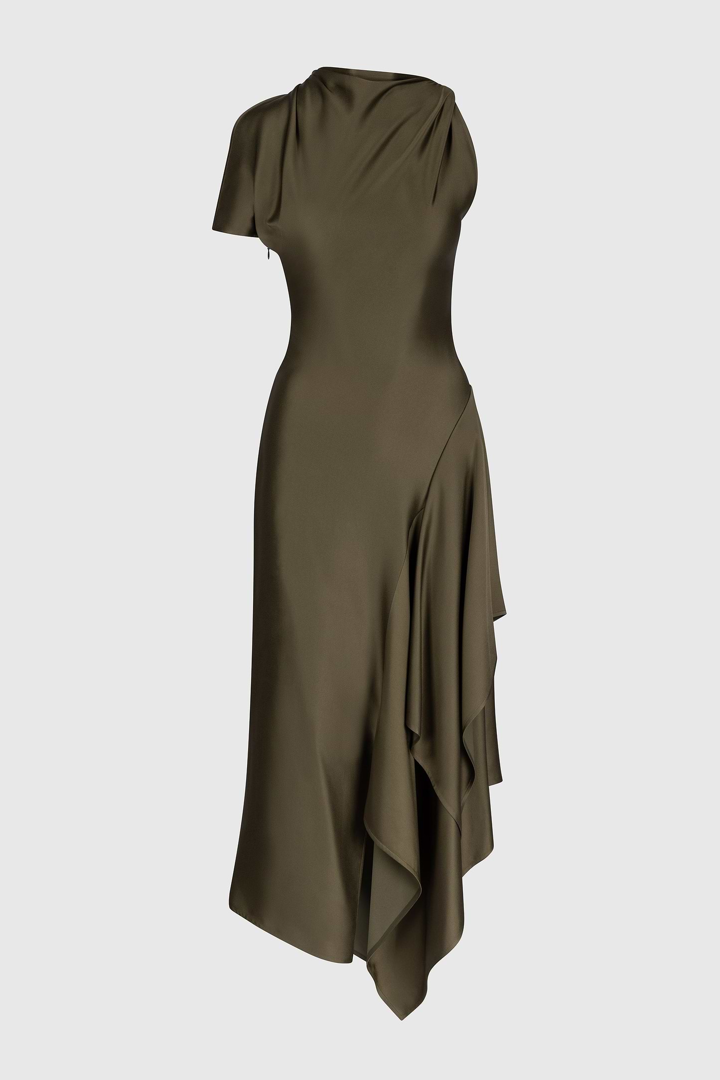 Daphne Midi Dress In Green