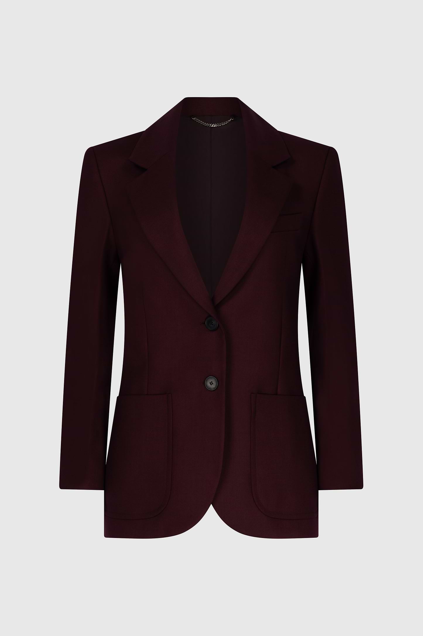 Katherine Jacket In Burgundy