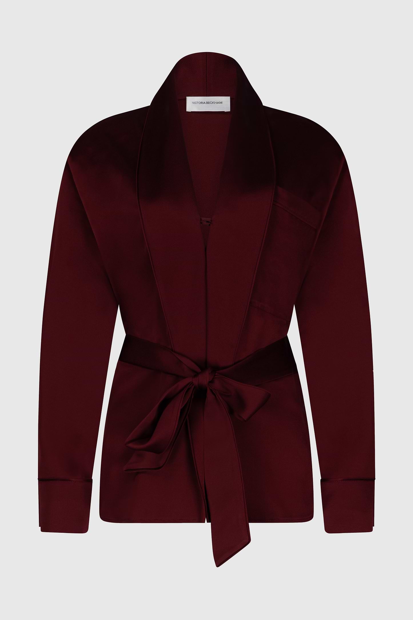 Alba Blouse In Burgundy