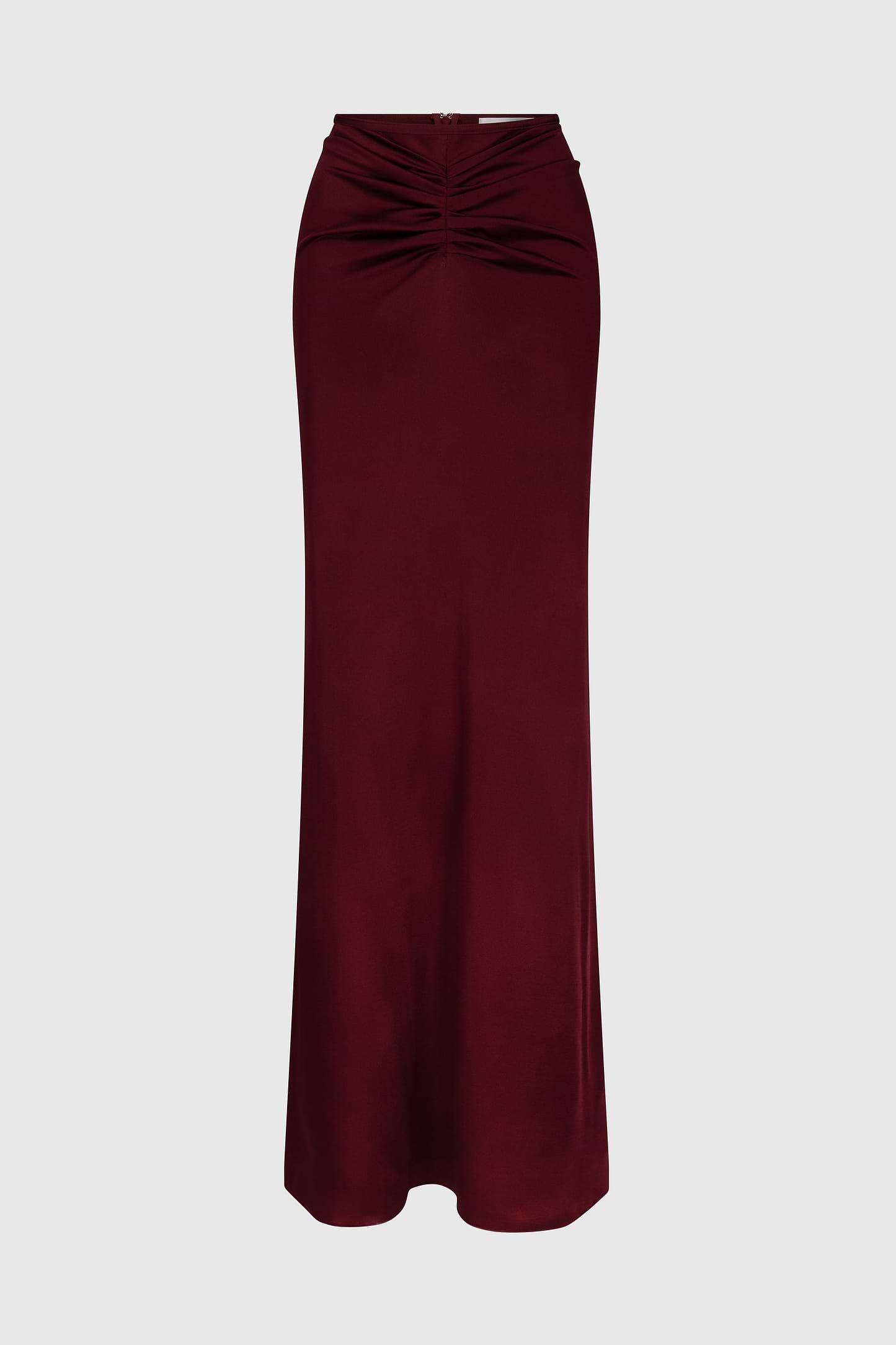 Isabella Skirt In Burgundy