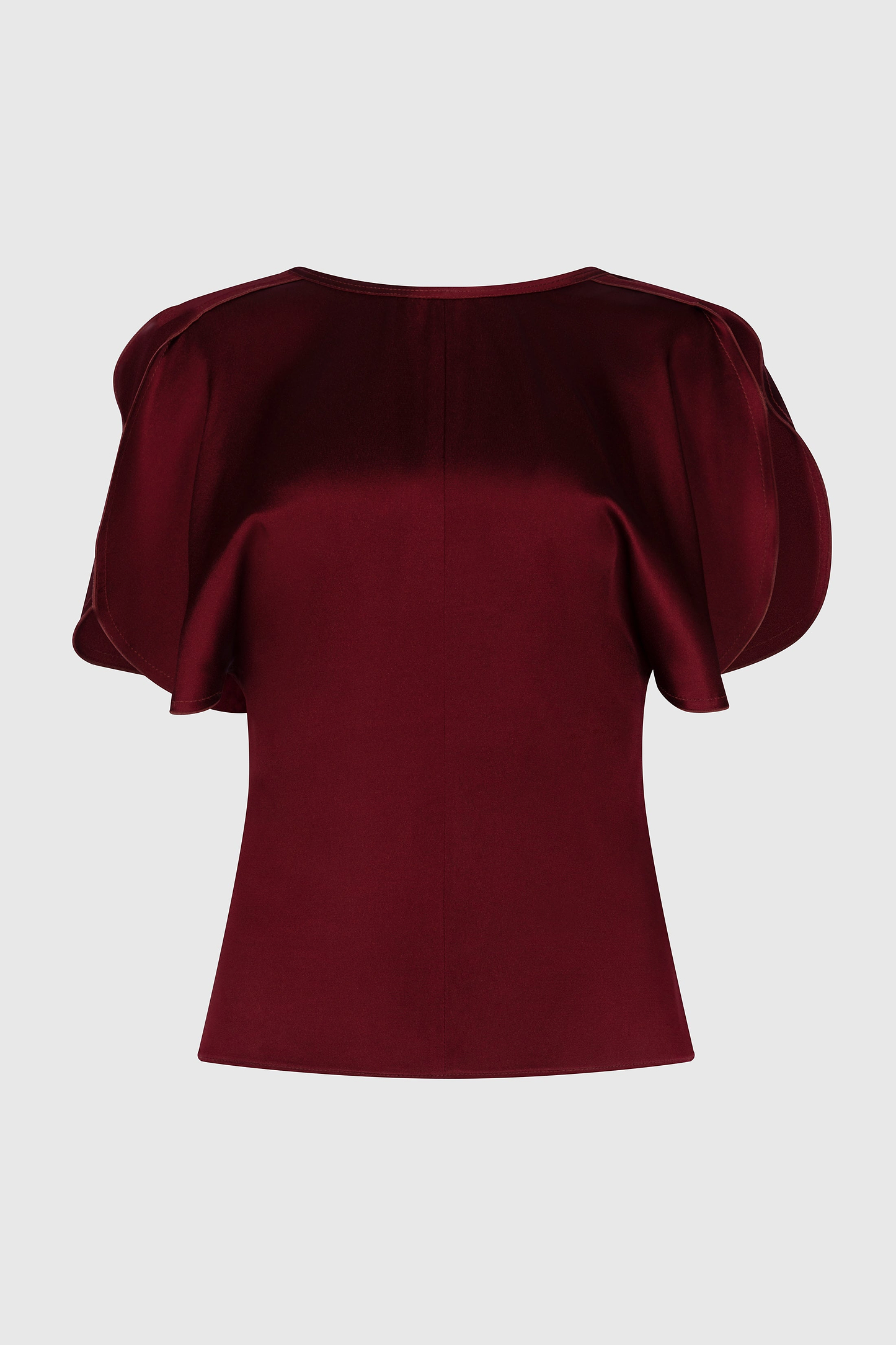 Bela Top In Burgundy