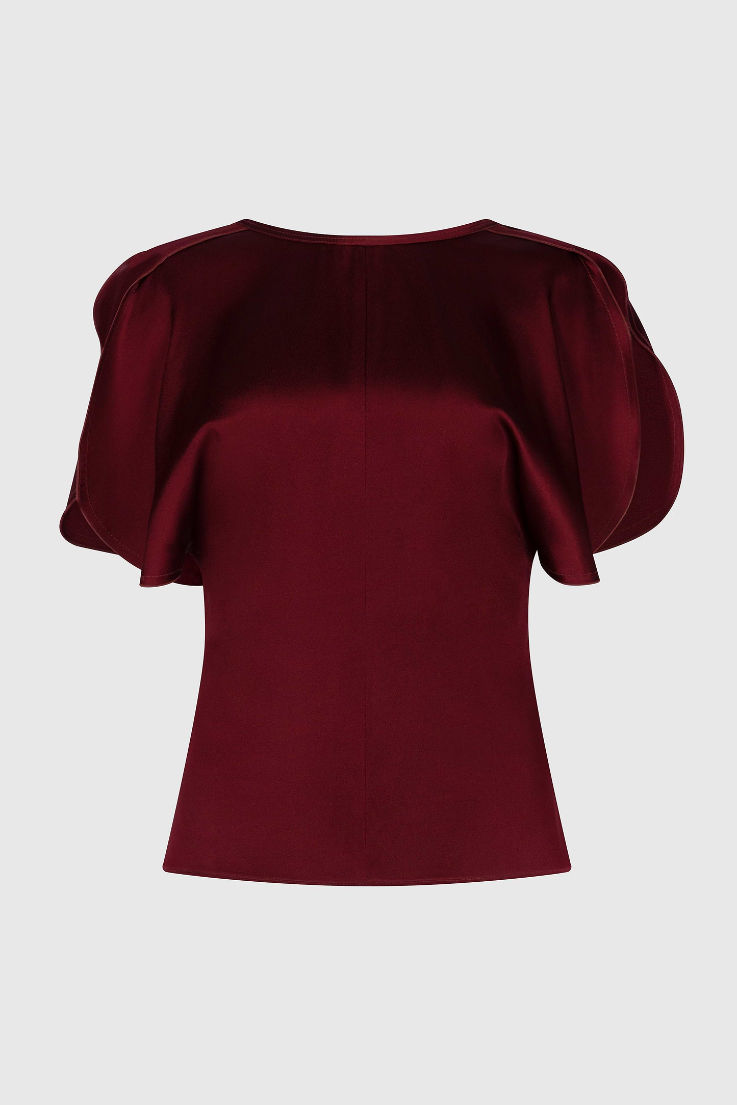 Bela Top In Burgundy