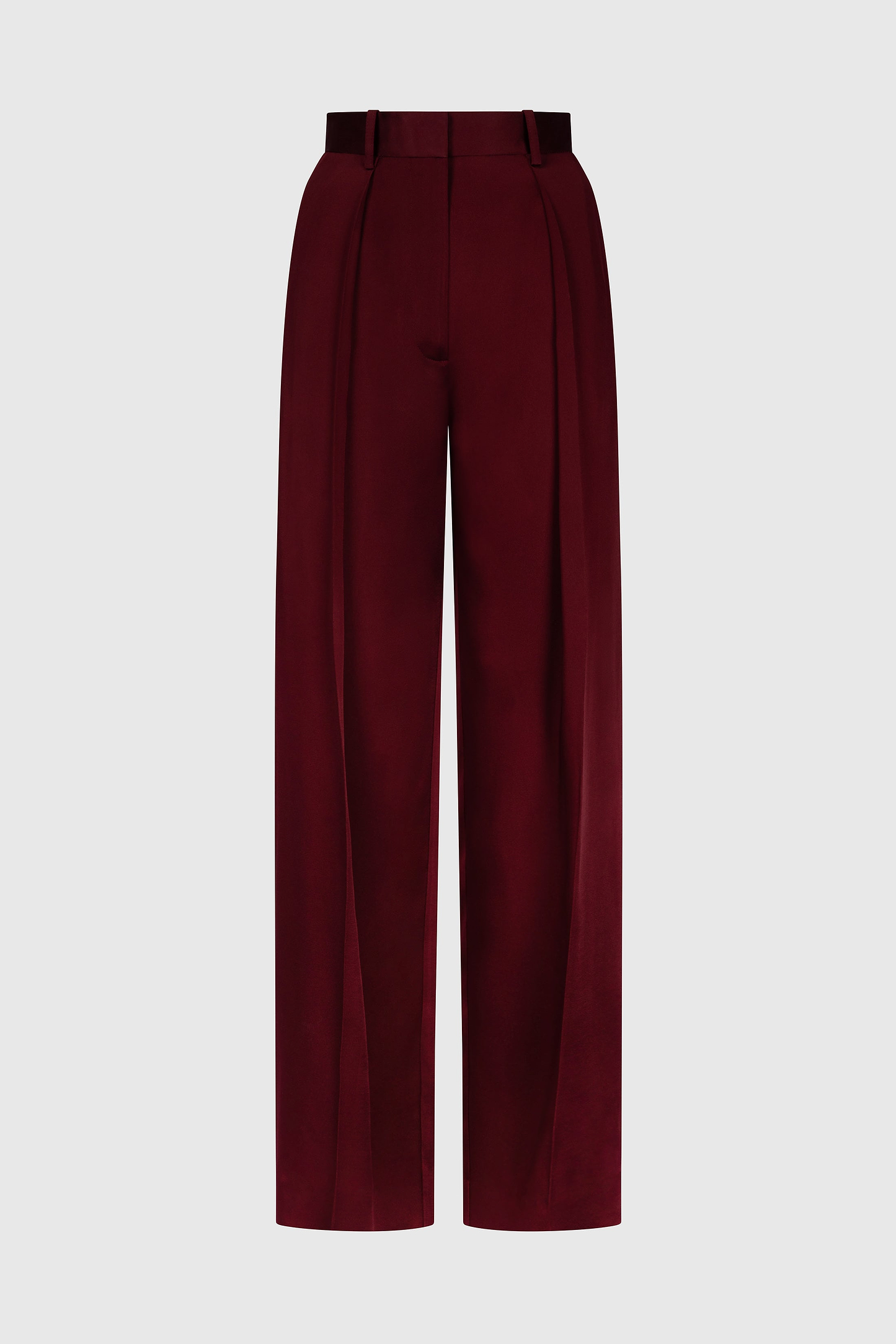 Cecilia Trouser In Burgundy