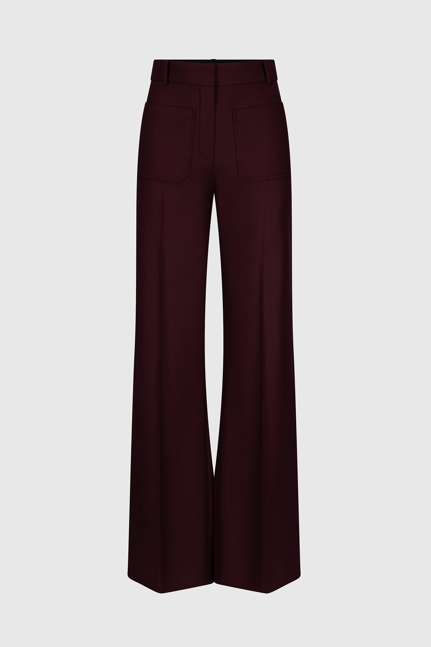 Alina Trouser In Burgundy