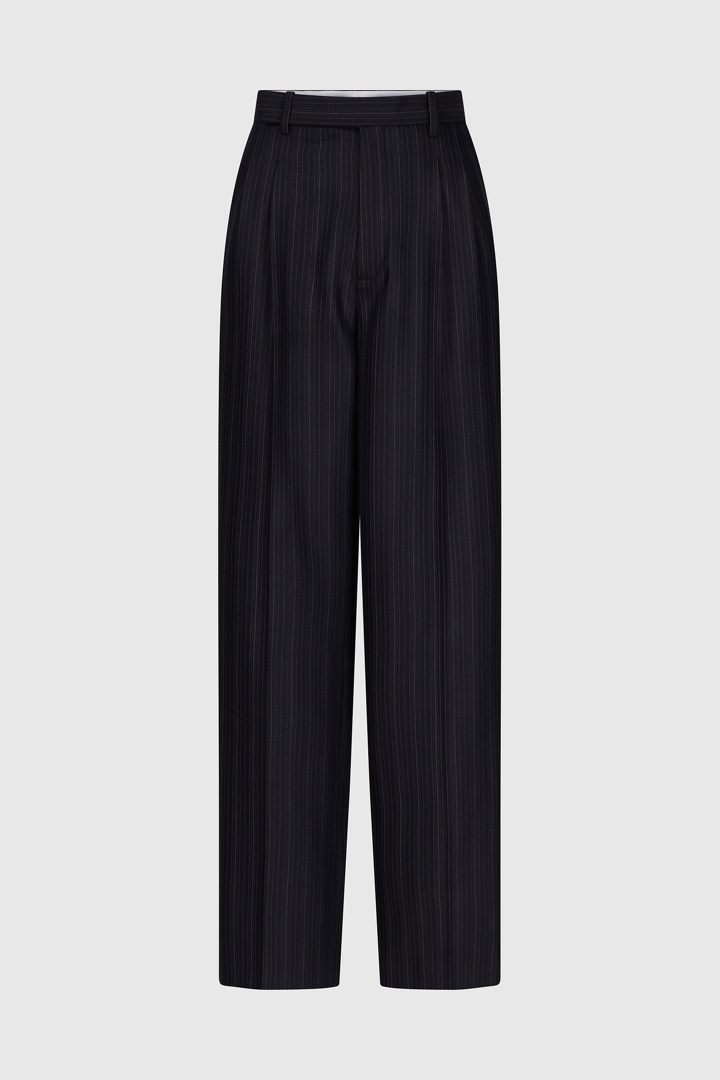 Straight Leg Trouser In Navy