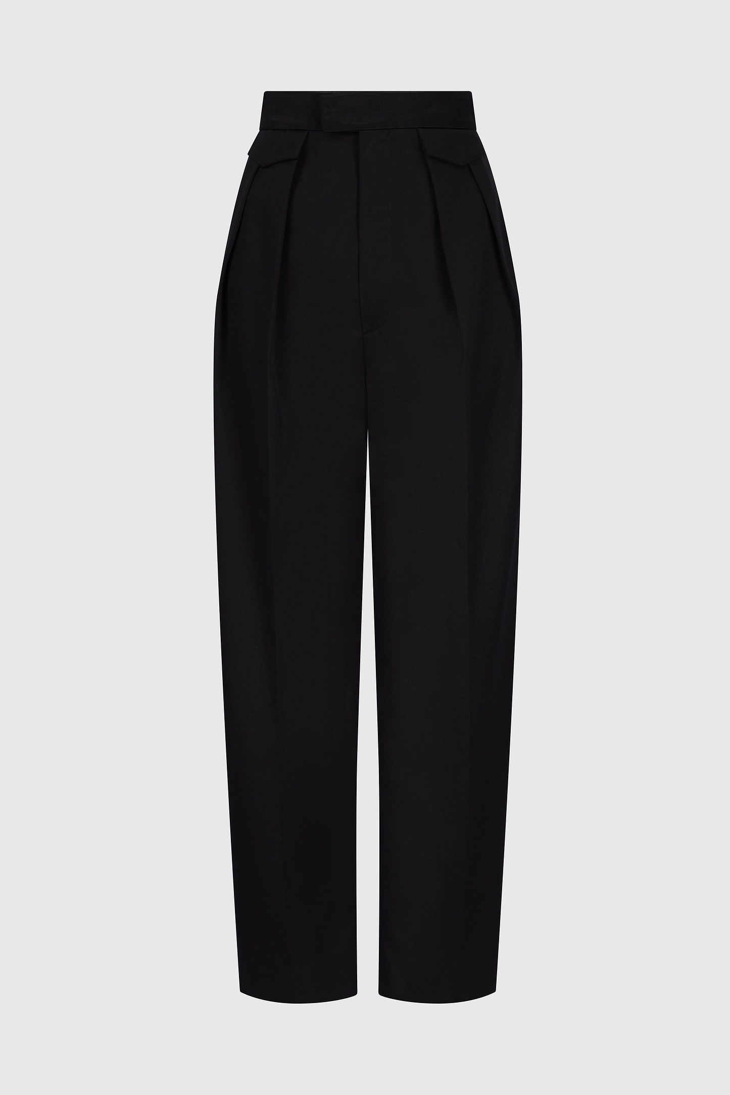 High Waist Trouser In Black