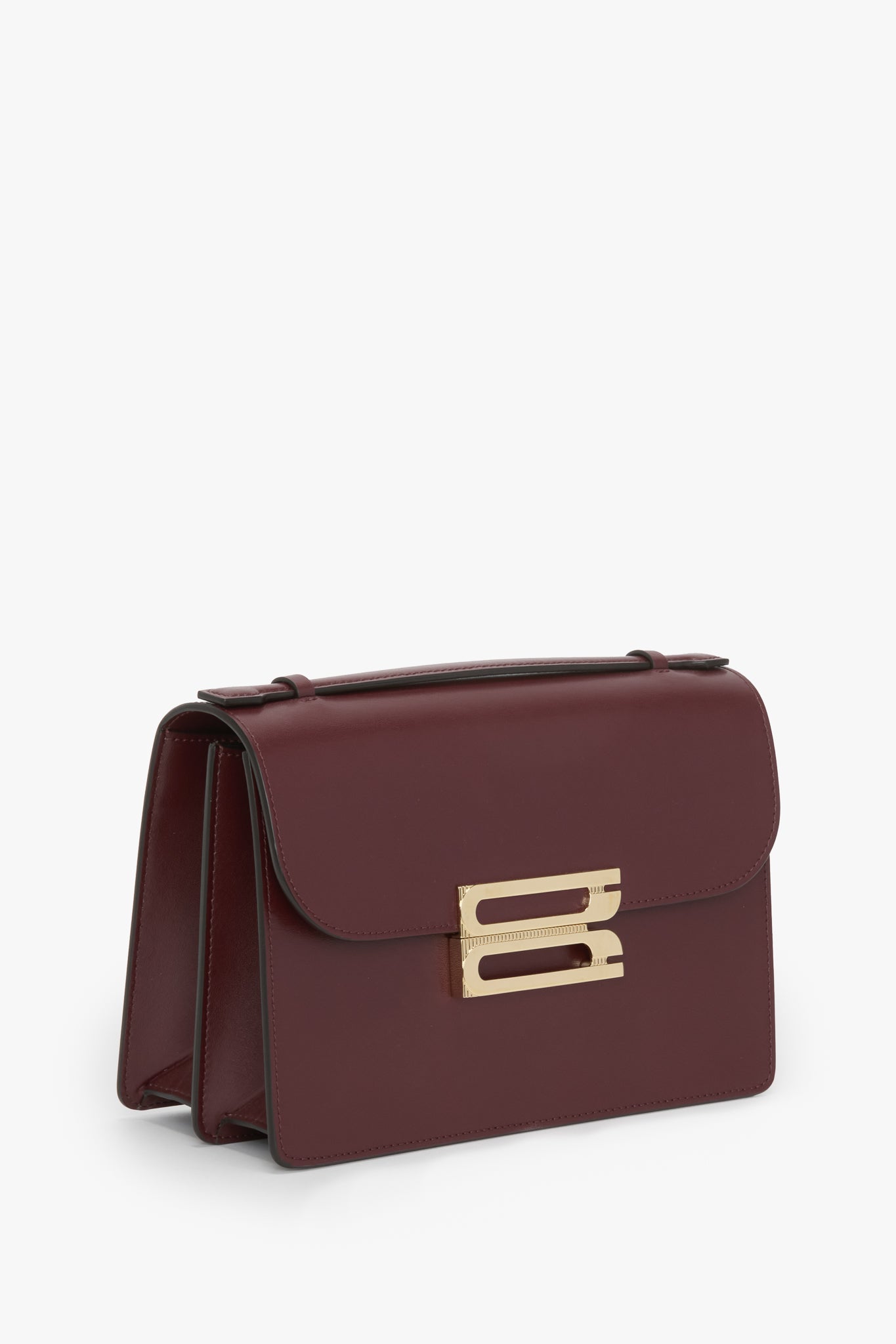 Dorian Bag Burgundy Shiny Calf Leather