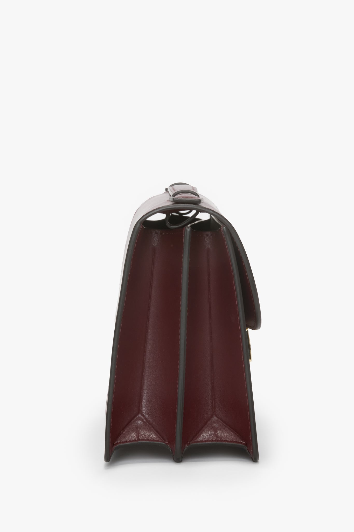 Dorian Bag Burgundy Shiny Calf Leather