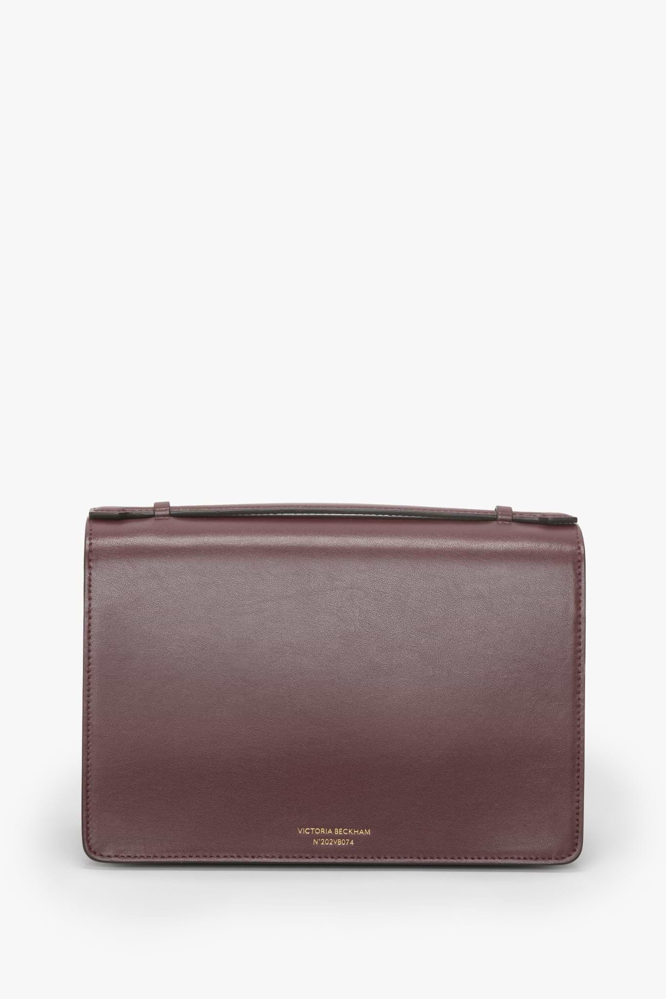 Dorian Bag Burgundy Shiny Calf Leather