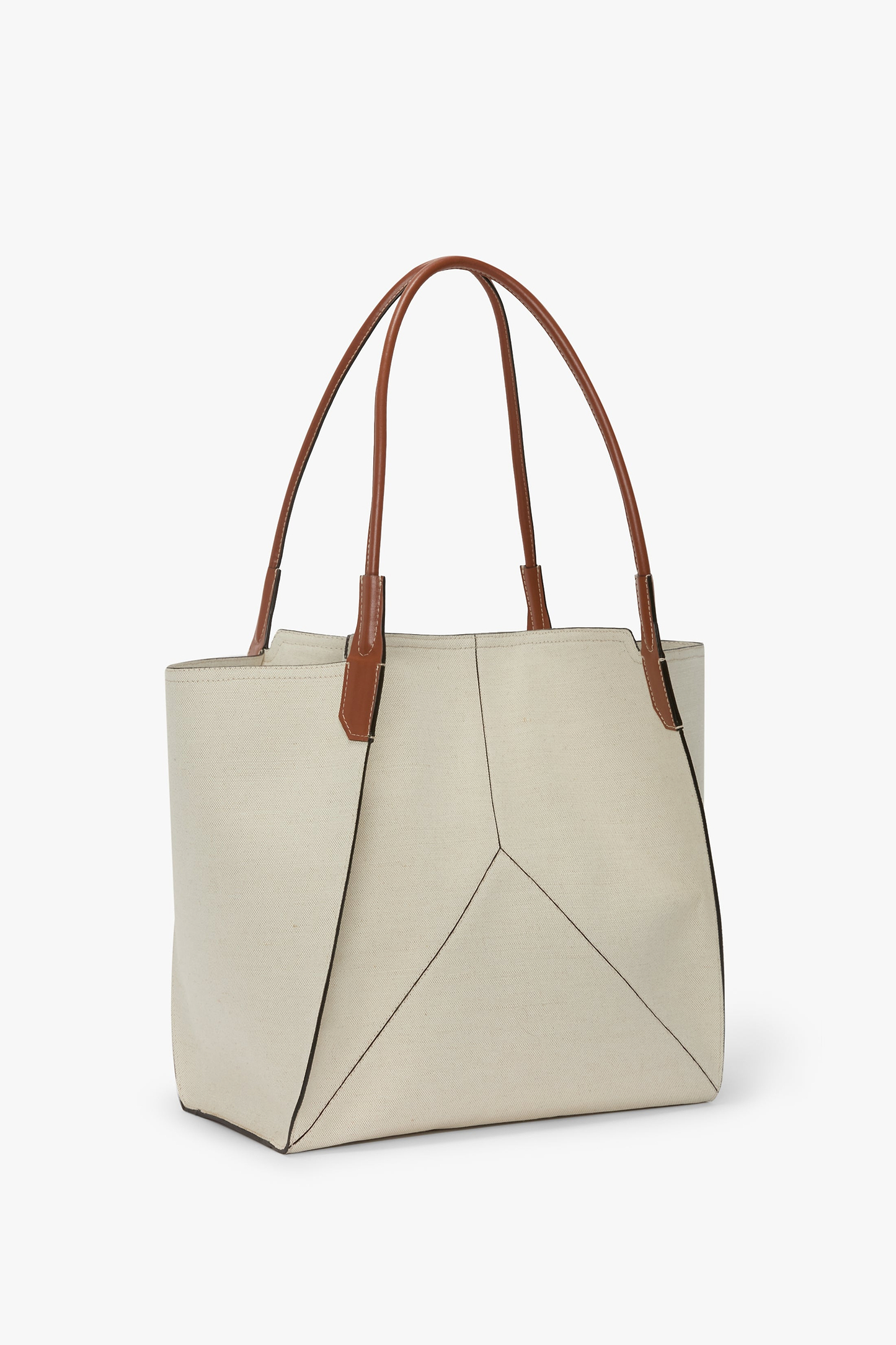 Victoria Tote Large Natural Canvas