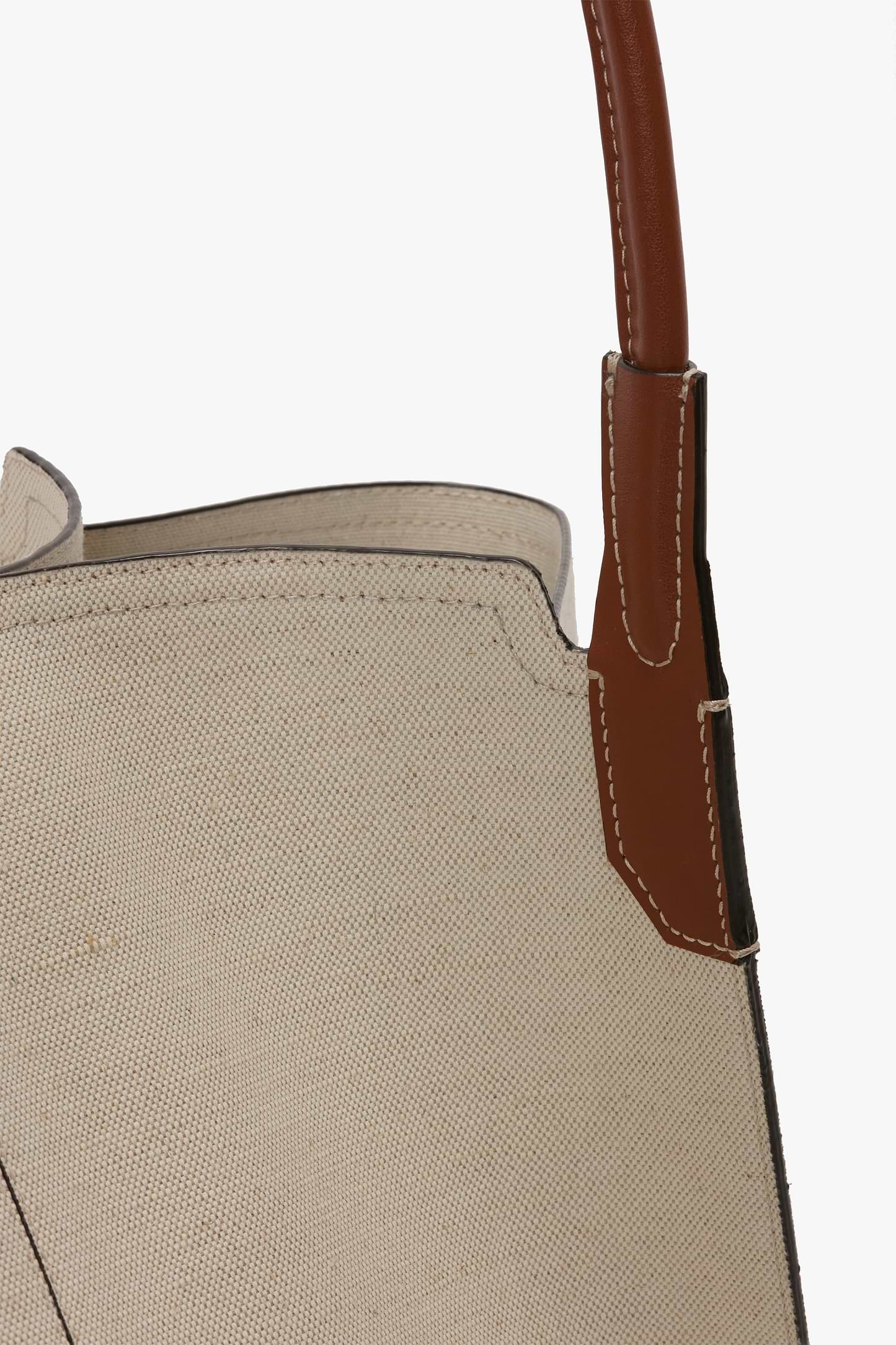 Victoria Tote Large Natural Canvas