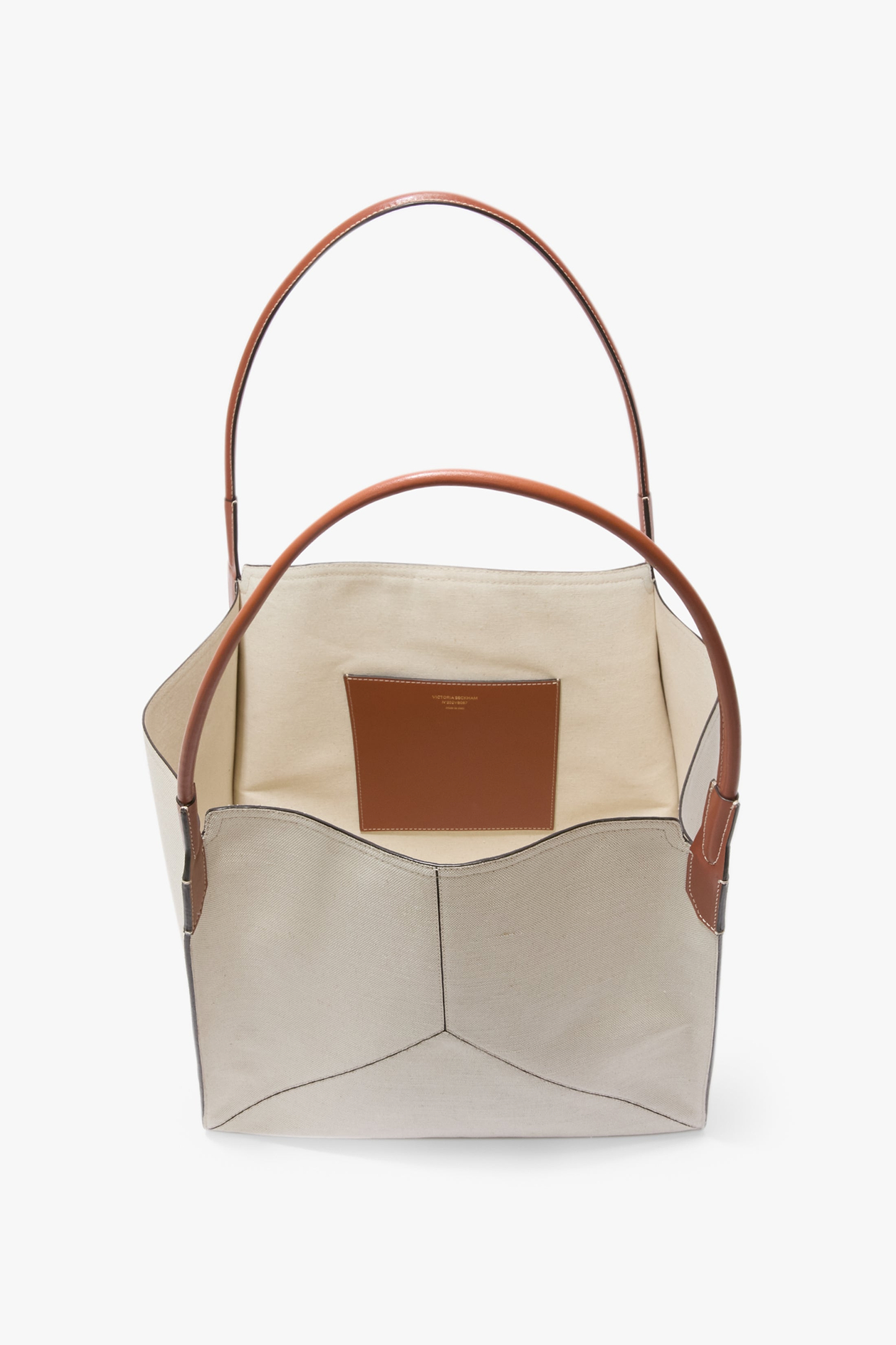 Victoria Tote Large Natural Canvas