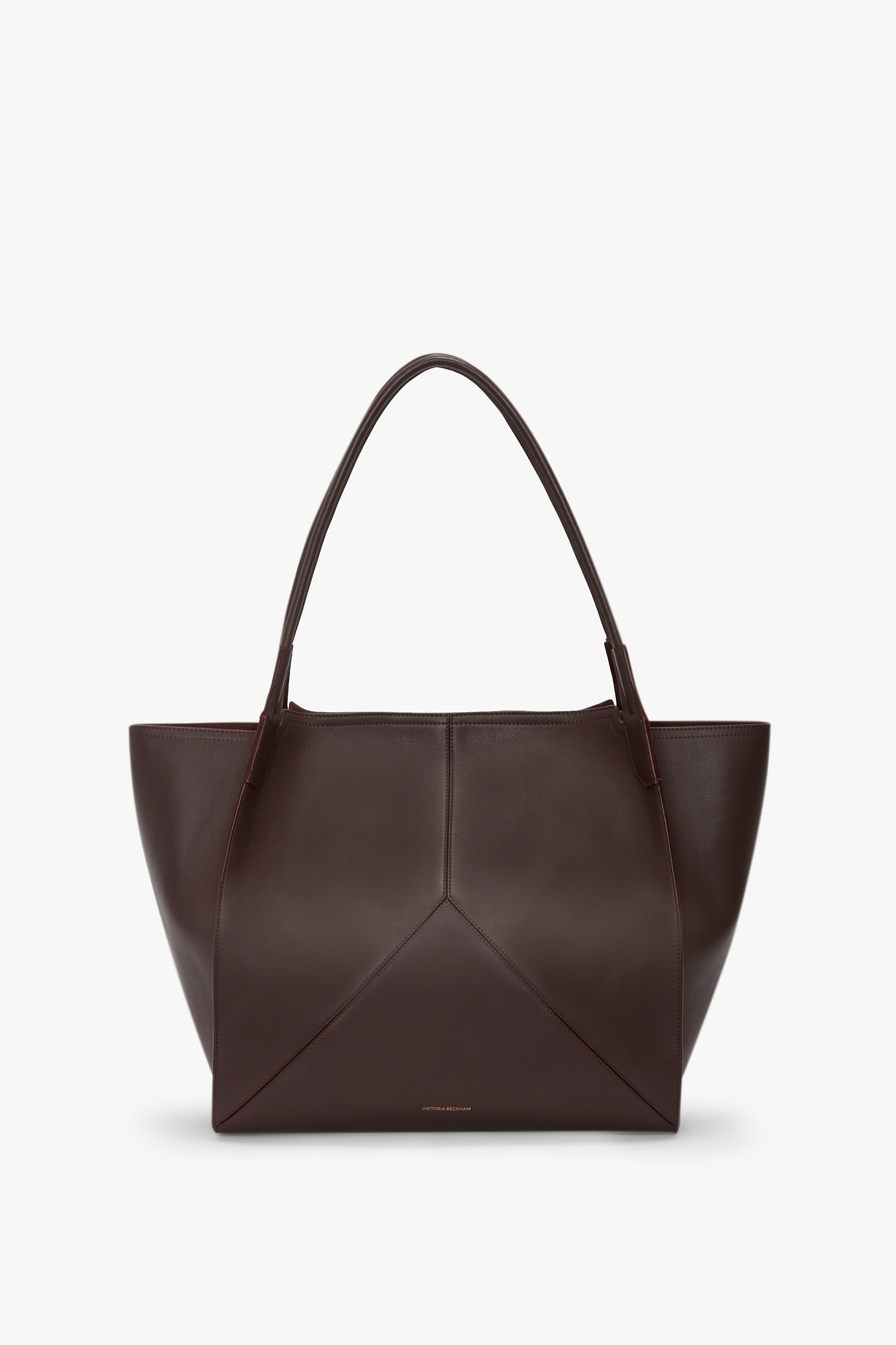 Victoria Tote Large Burgundy Soft Calf Leather