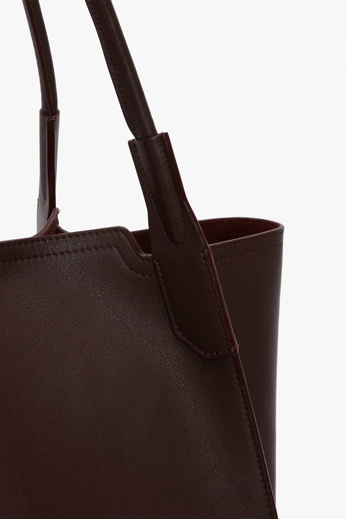 Victoria Tote Large Burgundy Soft Calf Leather