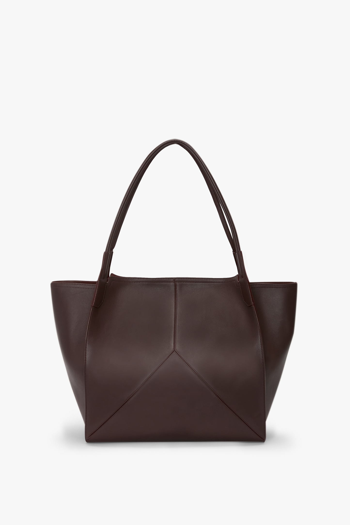 Victoria Tote Large Burgundy Soft Calf Leather