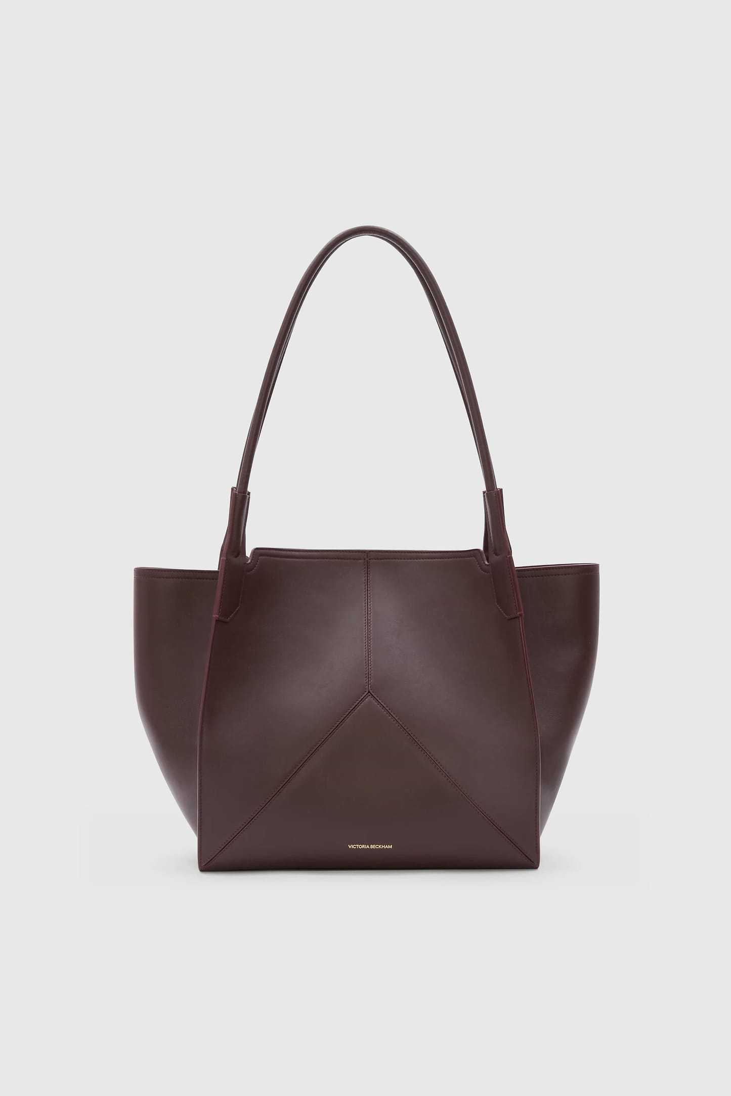 Victoria Tote Burgundy Soft Calf Leather