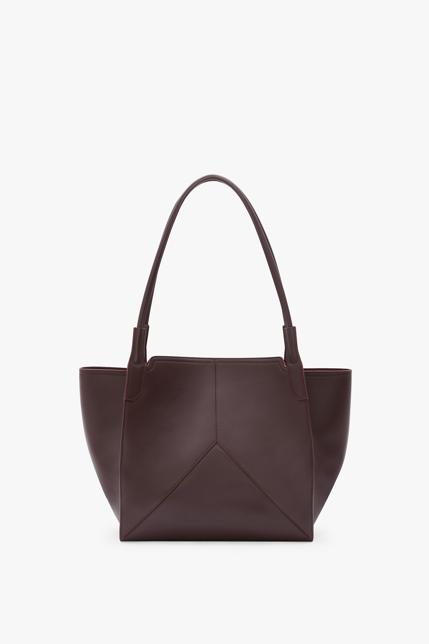 Victoria Tote Burgundy Soft Calf Leather