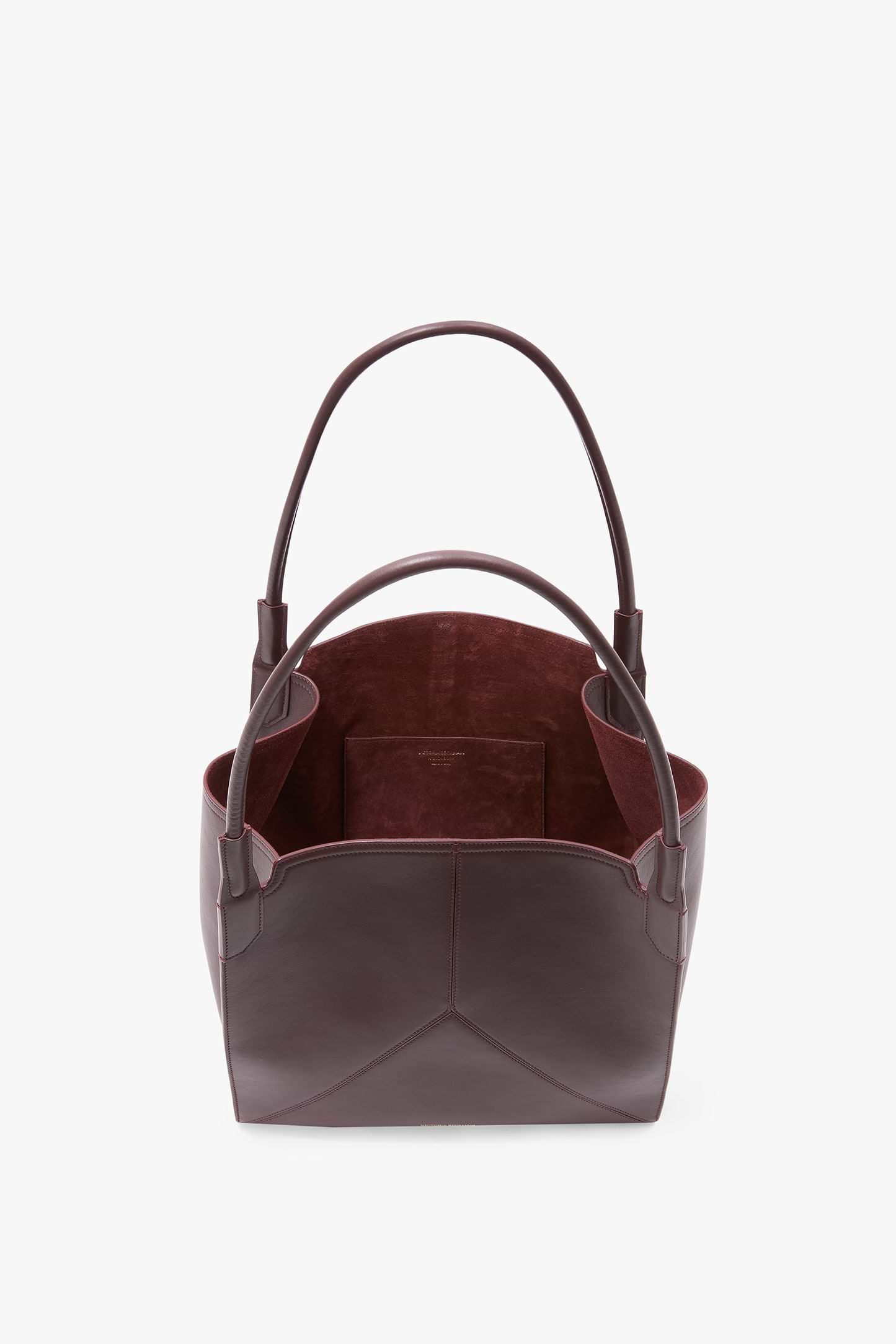 Victoria Tote Burgundy Soft Calf Leather