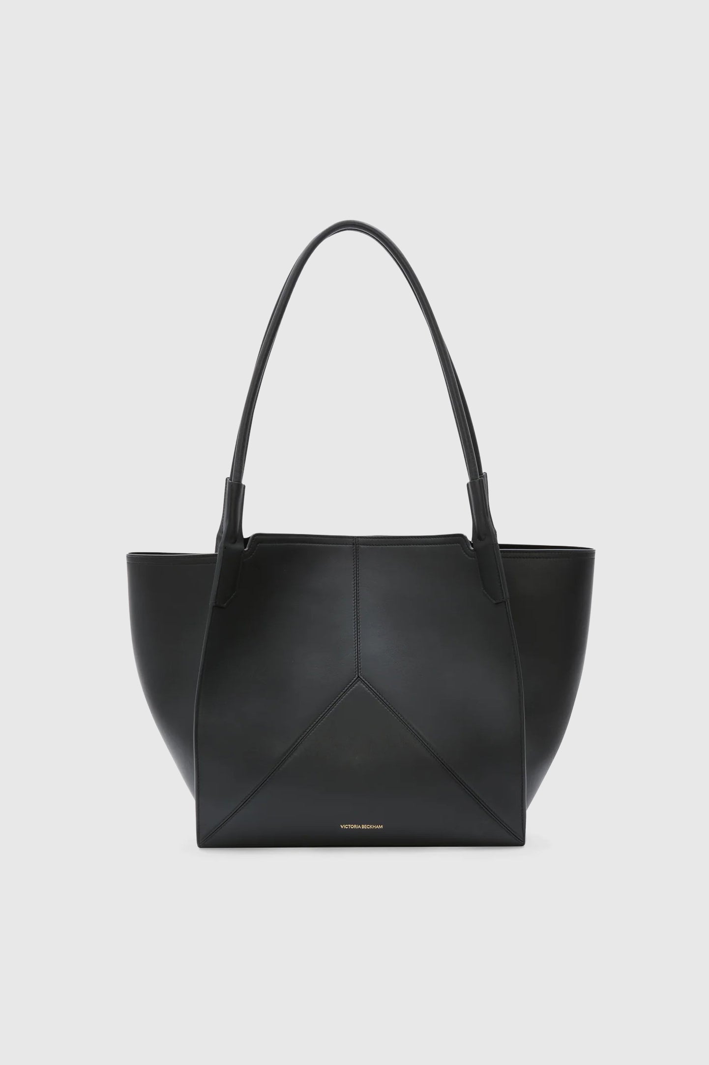 Victoria Tote Black Soft Calf Leather