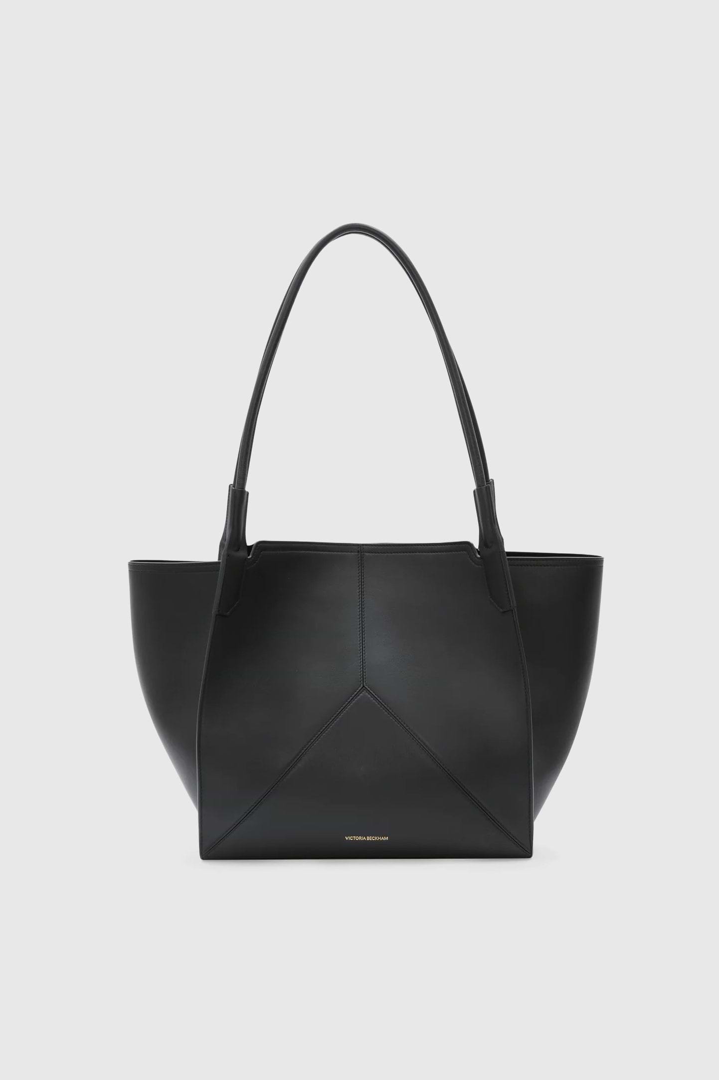 Victoria Tote Black Soft Calf Leather