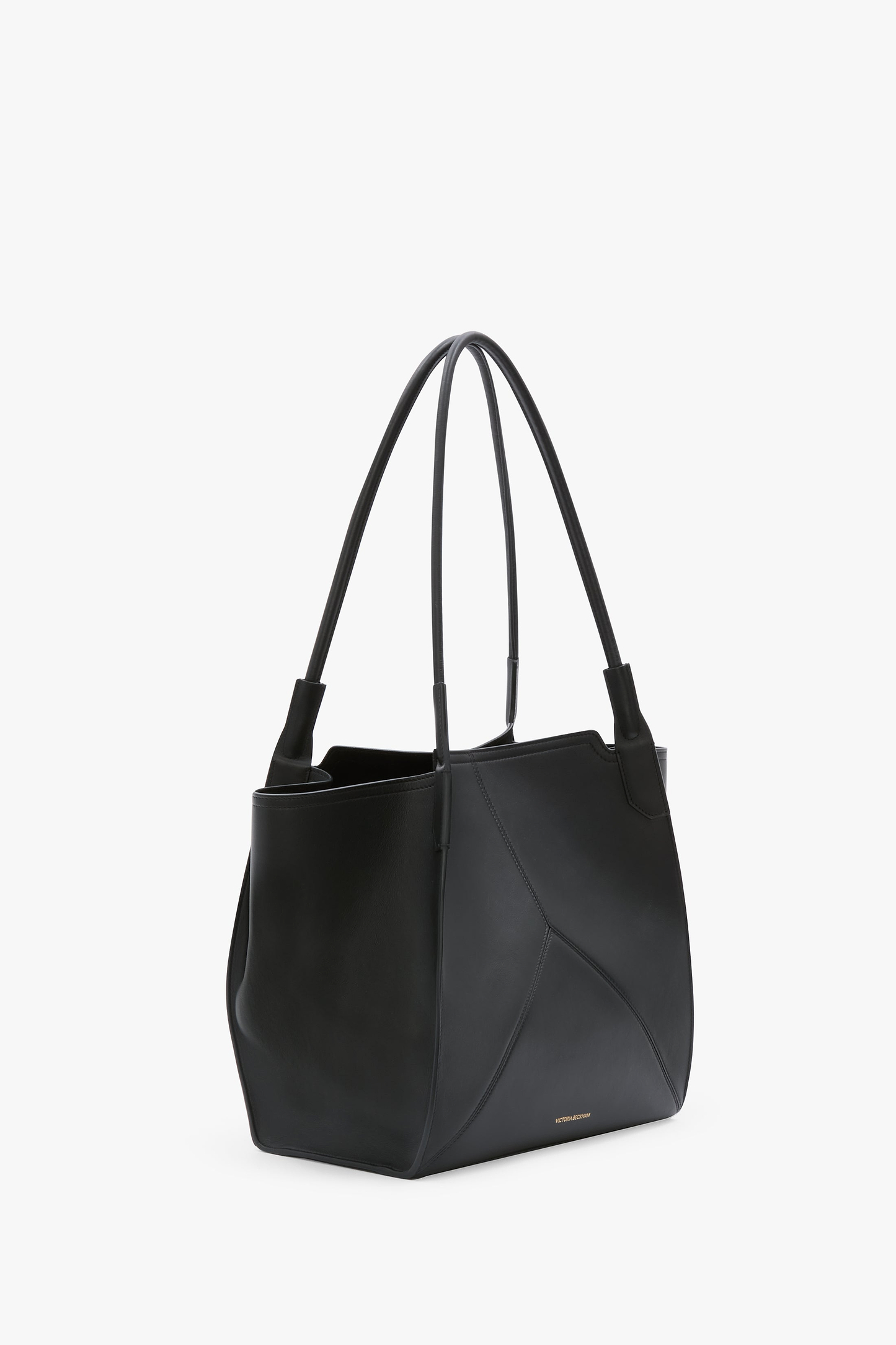 Victoria Tote Black Soft Calf Leather