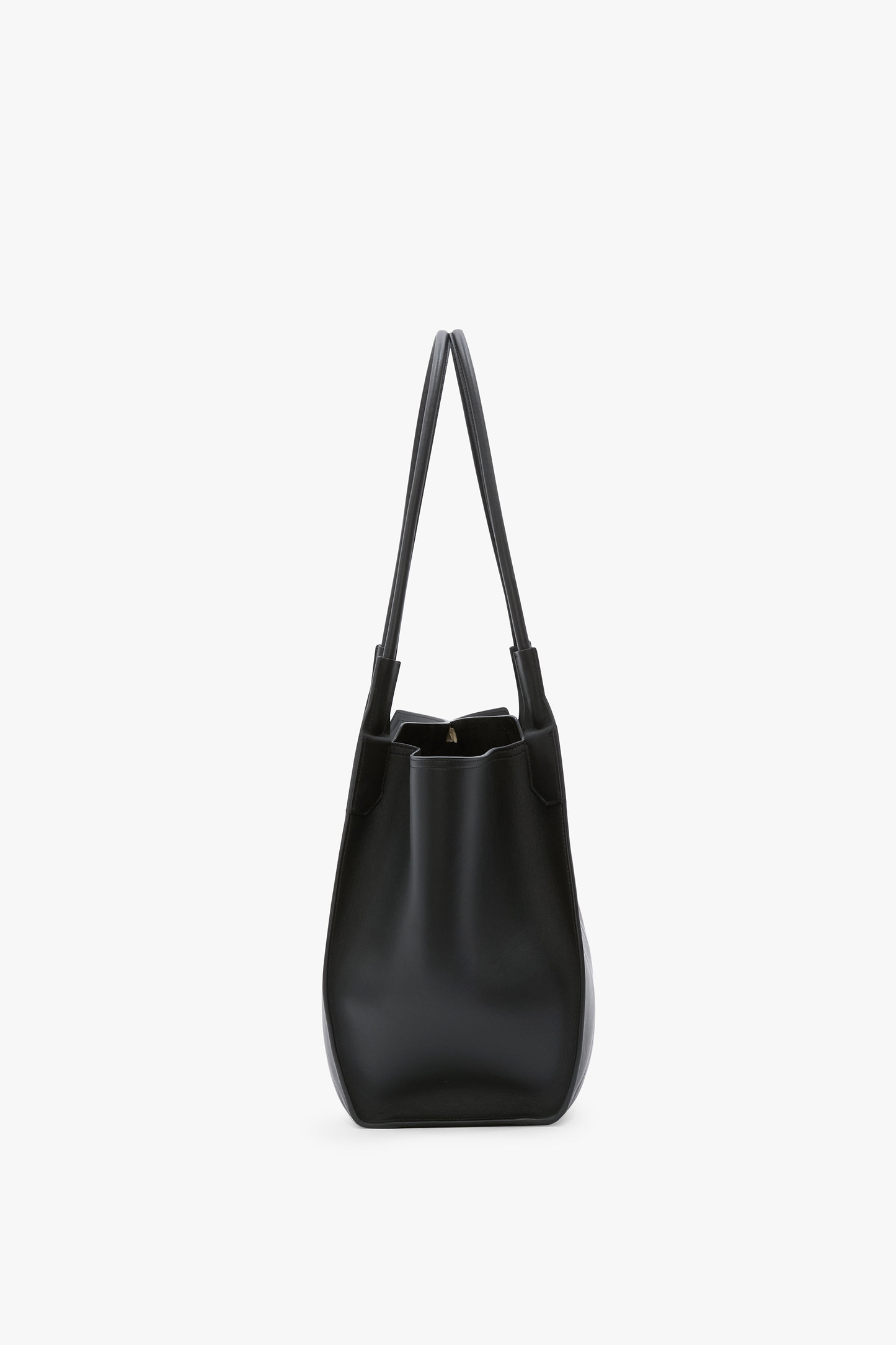 Victoria Tote Black Soft Calf Leather