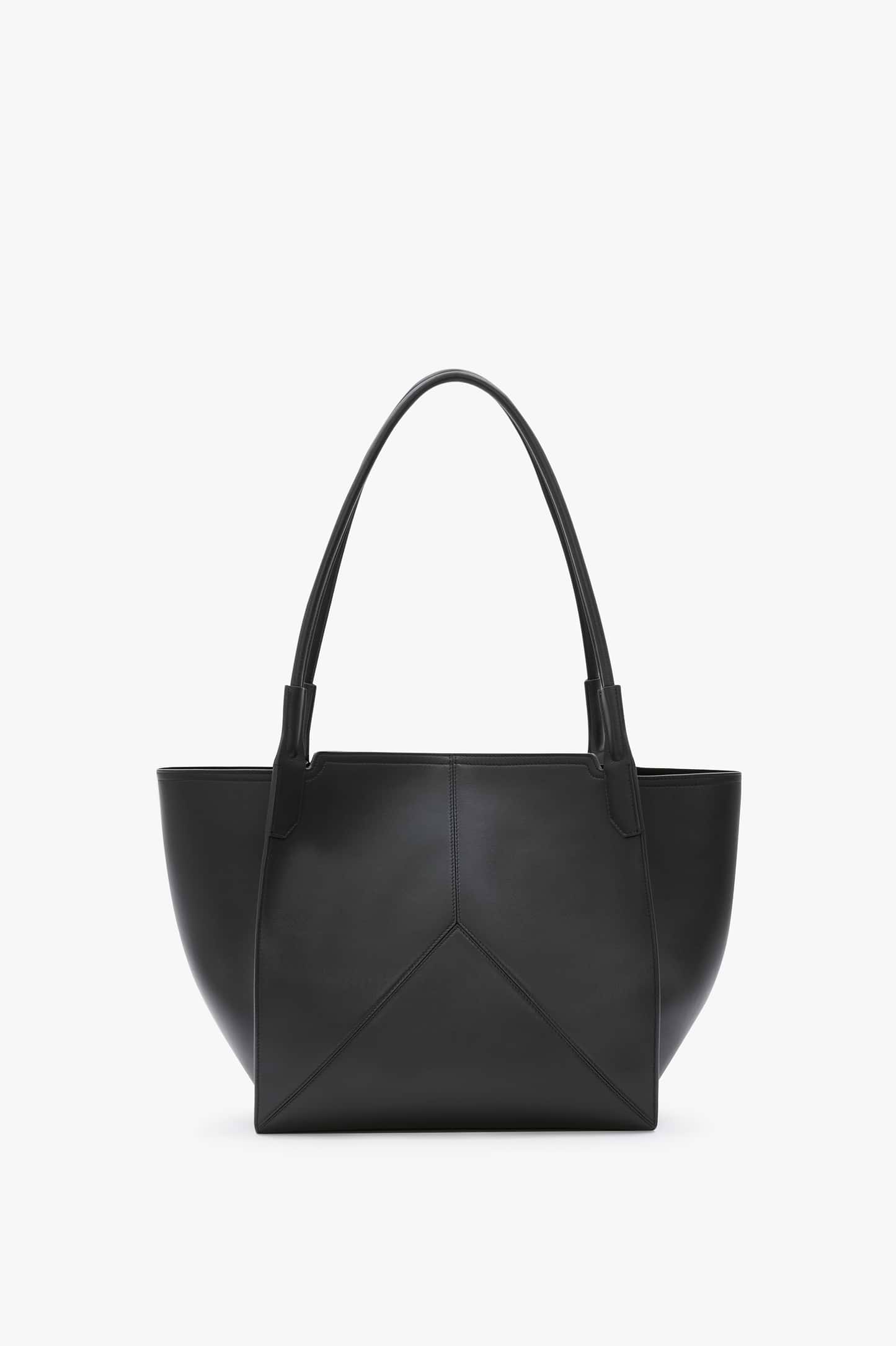 Victoria Tote Black Soft Calf Leather